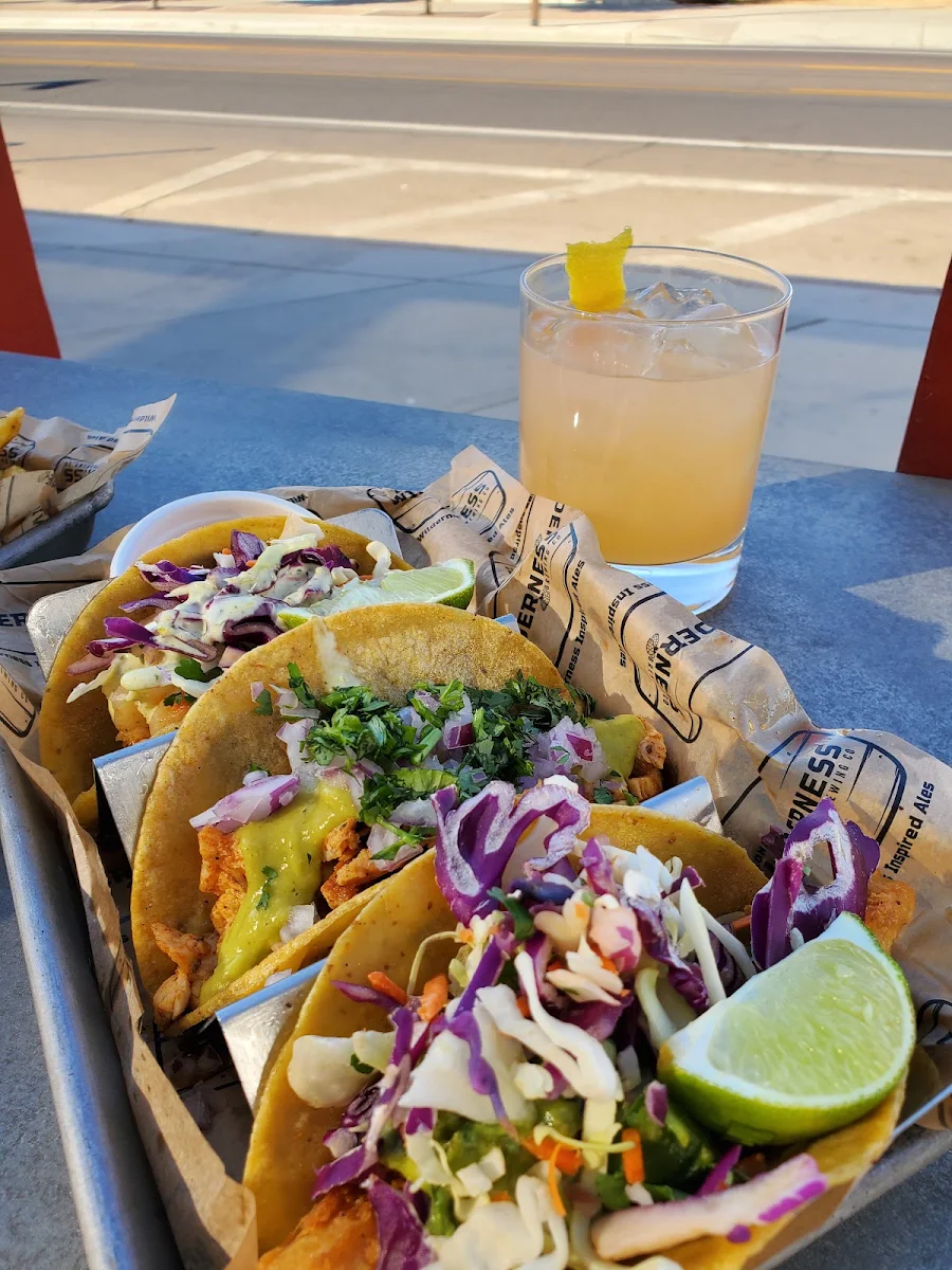 Beer Battered White Fish Taco