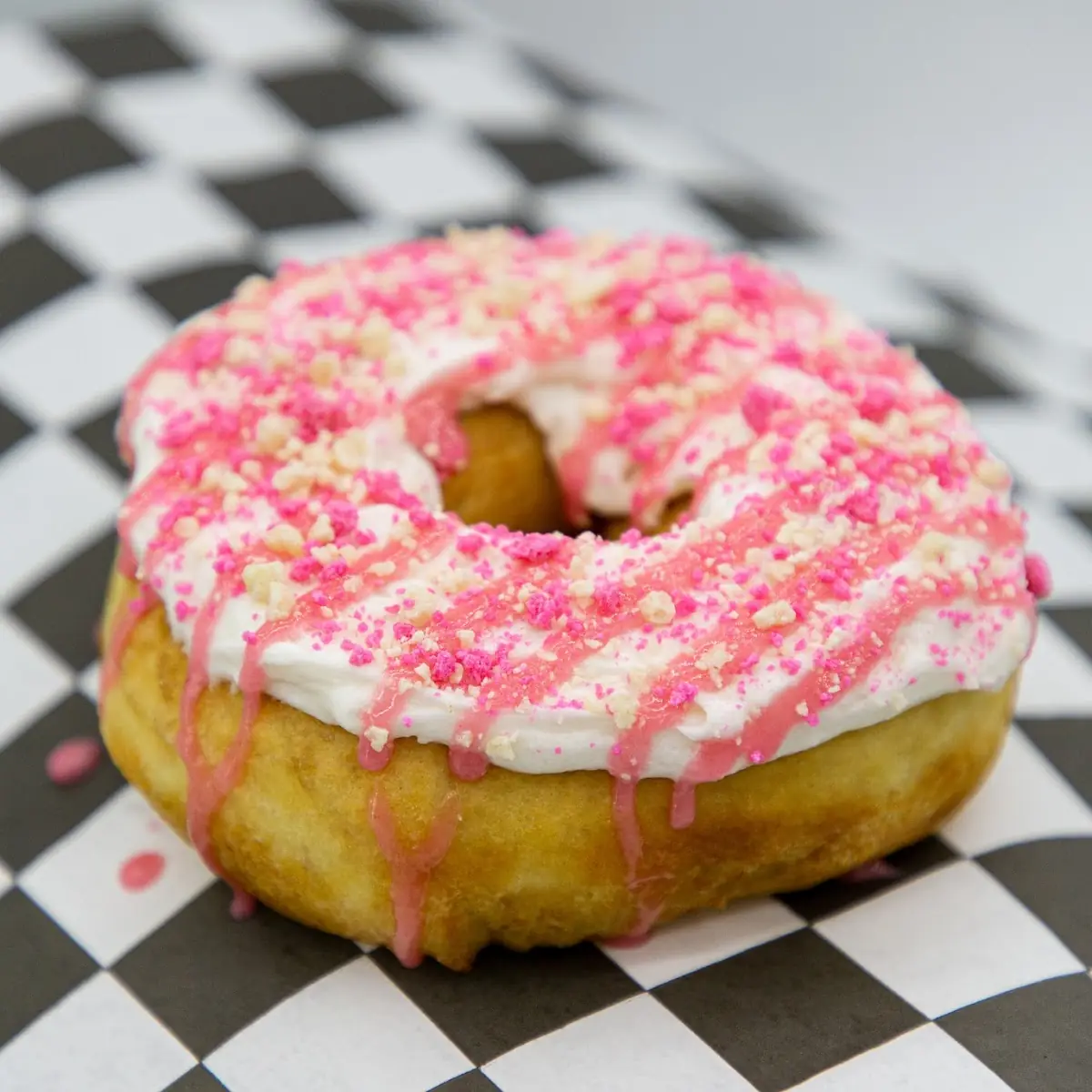 Strawberry Cloud Donut