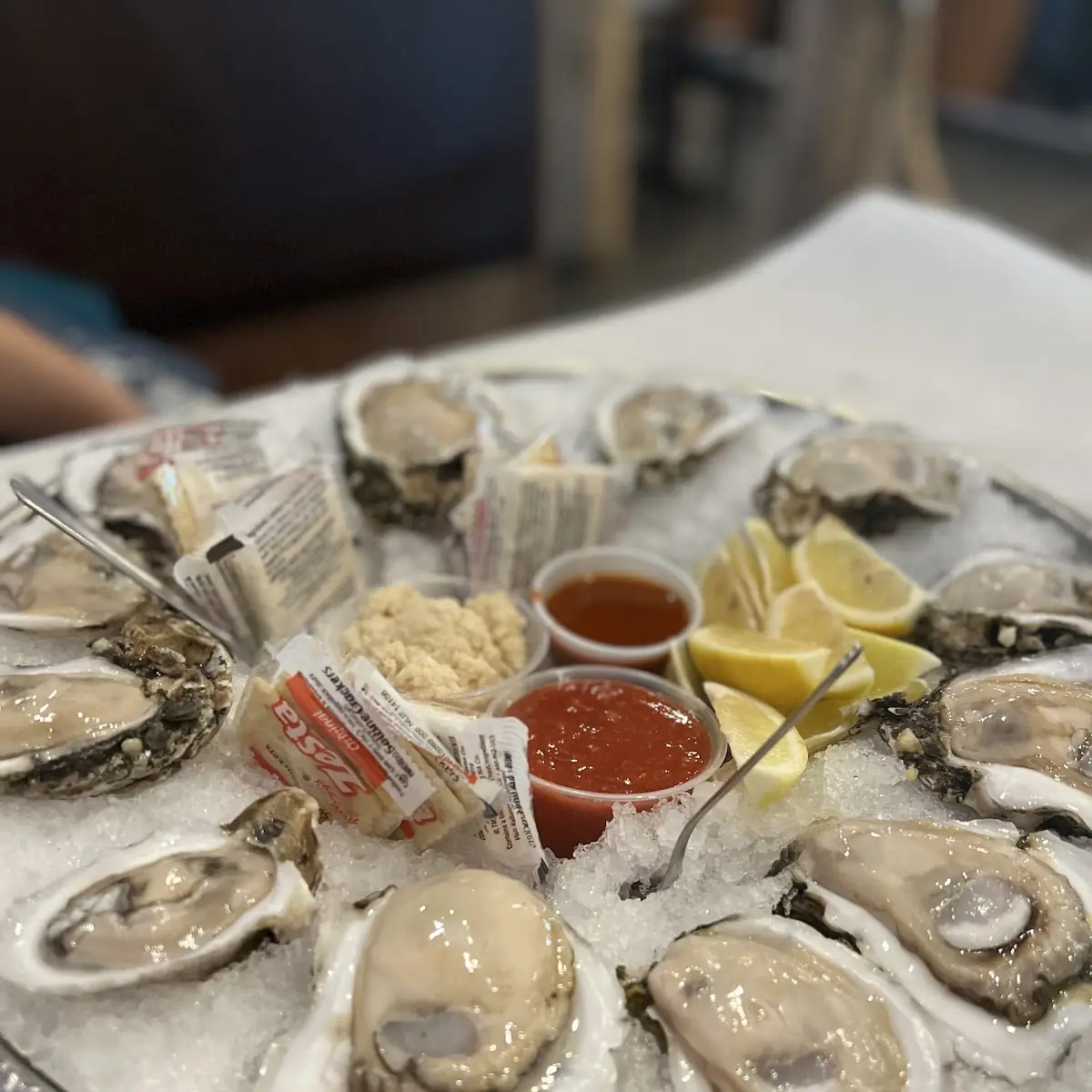 Fresh Oysters on the Half Shell