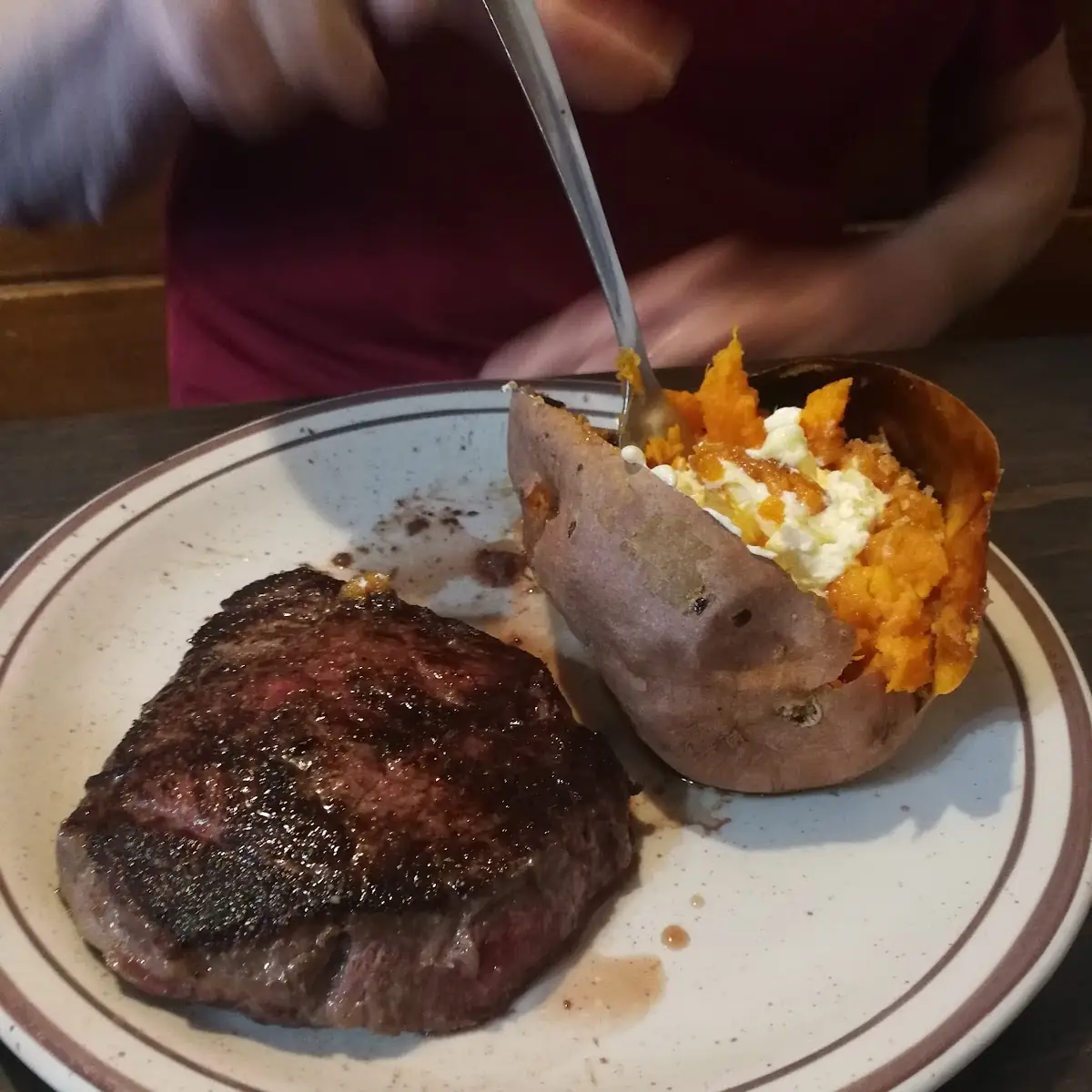 Steak and Sweet Potato