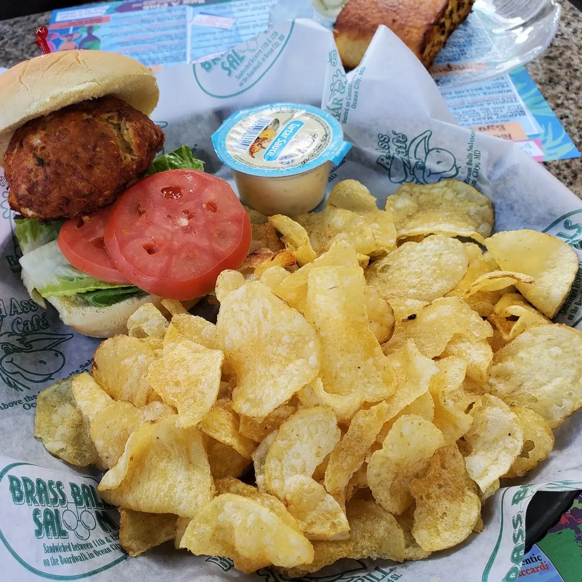 Crab Cake Sandwich