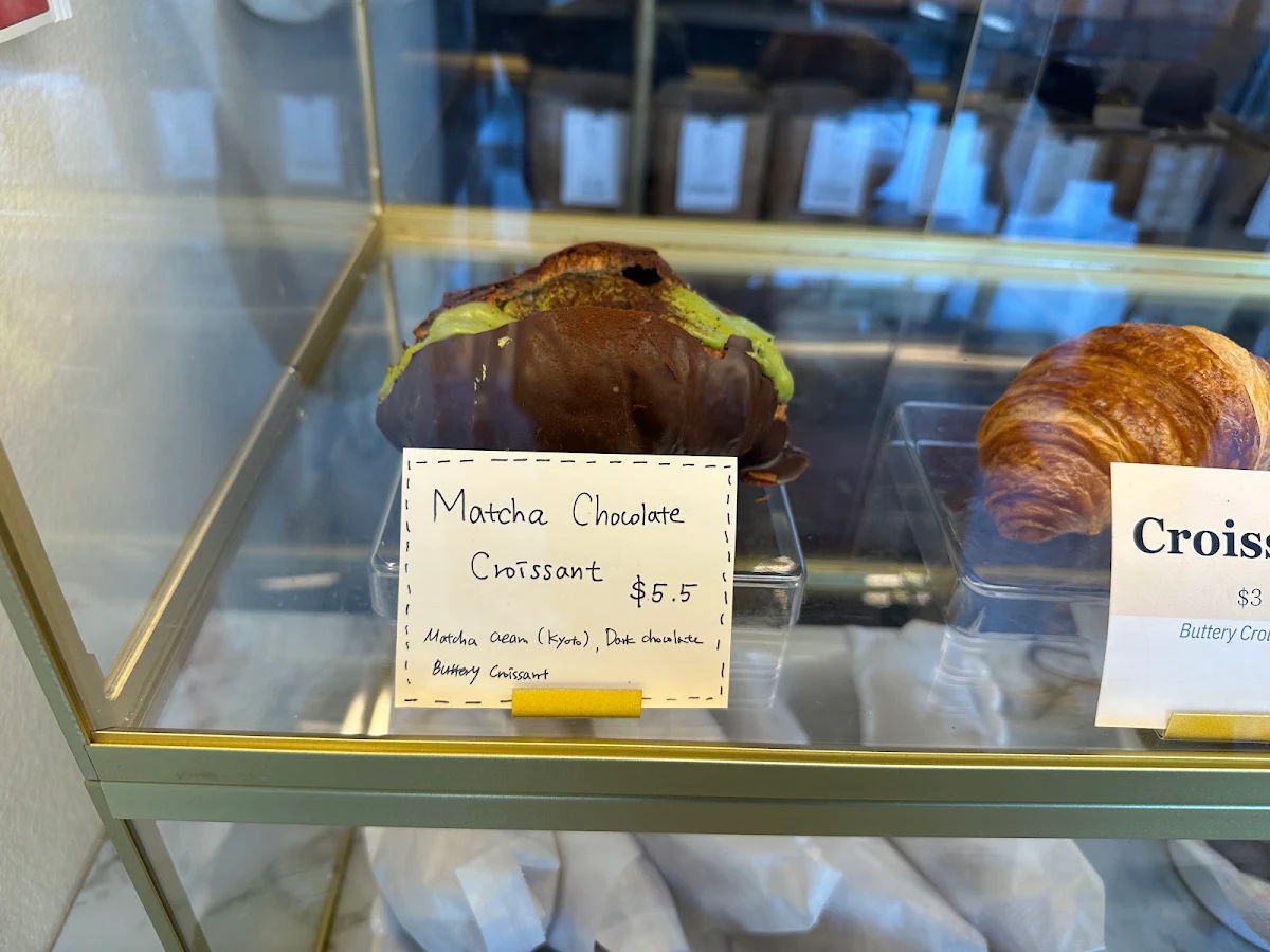 Matcha Chocolate Croissant