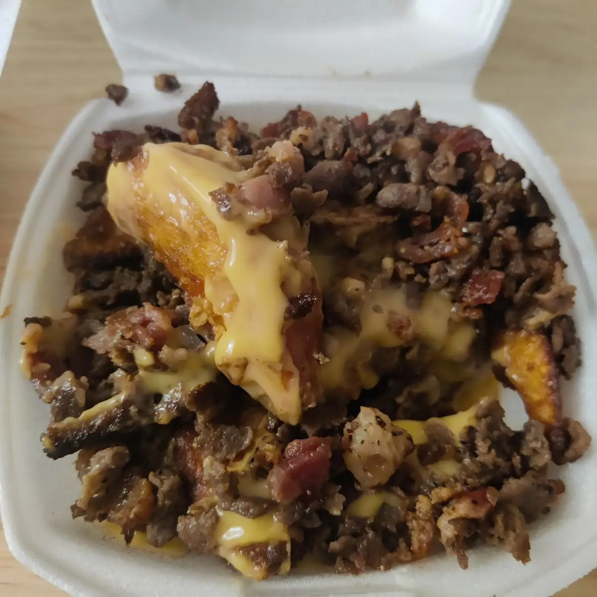 Potato Wedges Cheddar Cheese Bacon