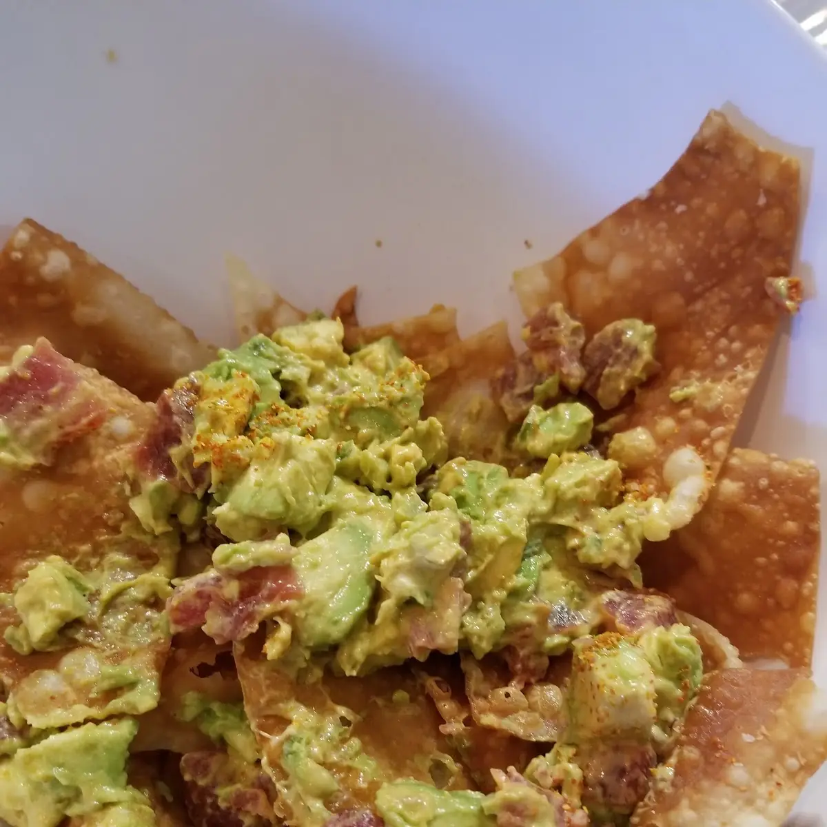 Spicy Tuna Nachos