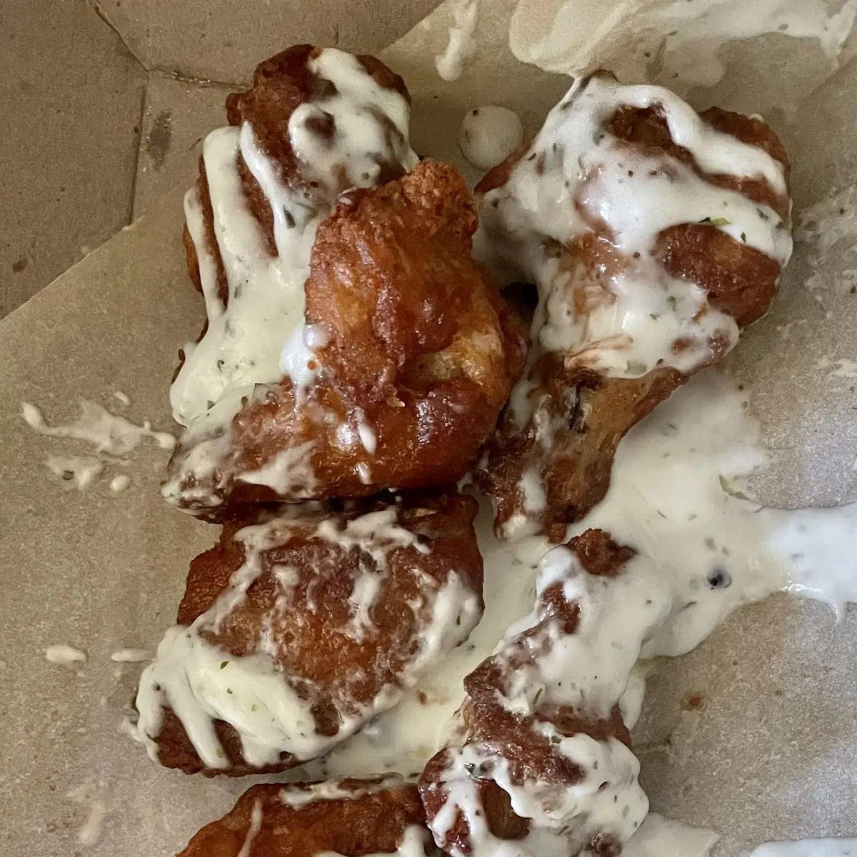 Chicken Wings Ranch Sauce