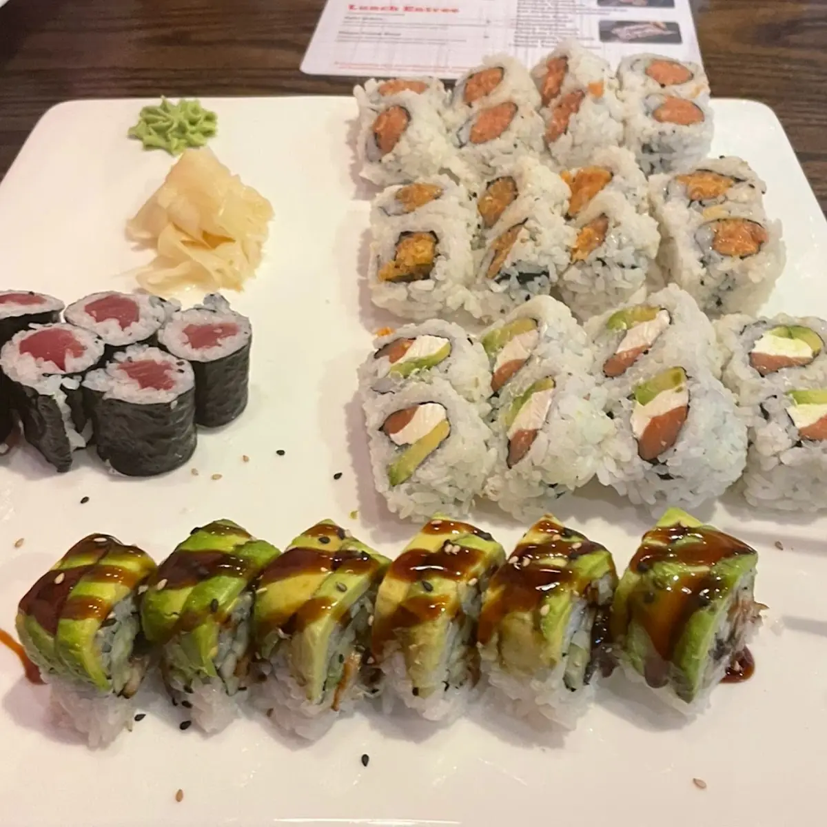Sushi and Sashimi Combo