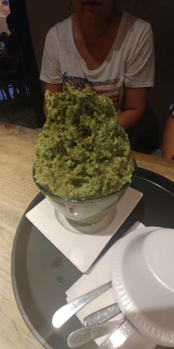 Green Tea Shaved Ice
