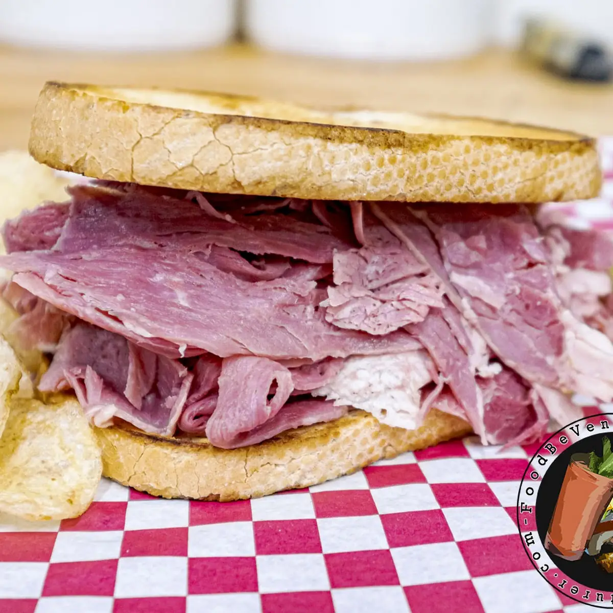 Corned Beef Box Sandwich