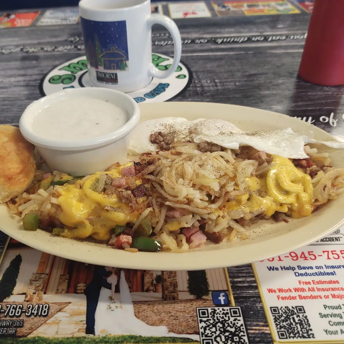 Hash Brown Pile Up