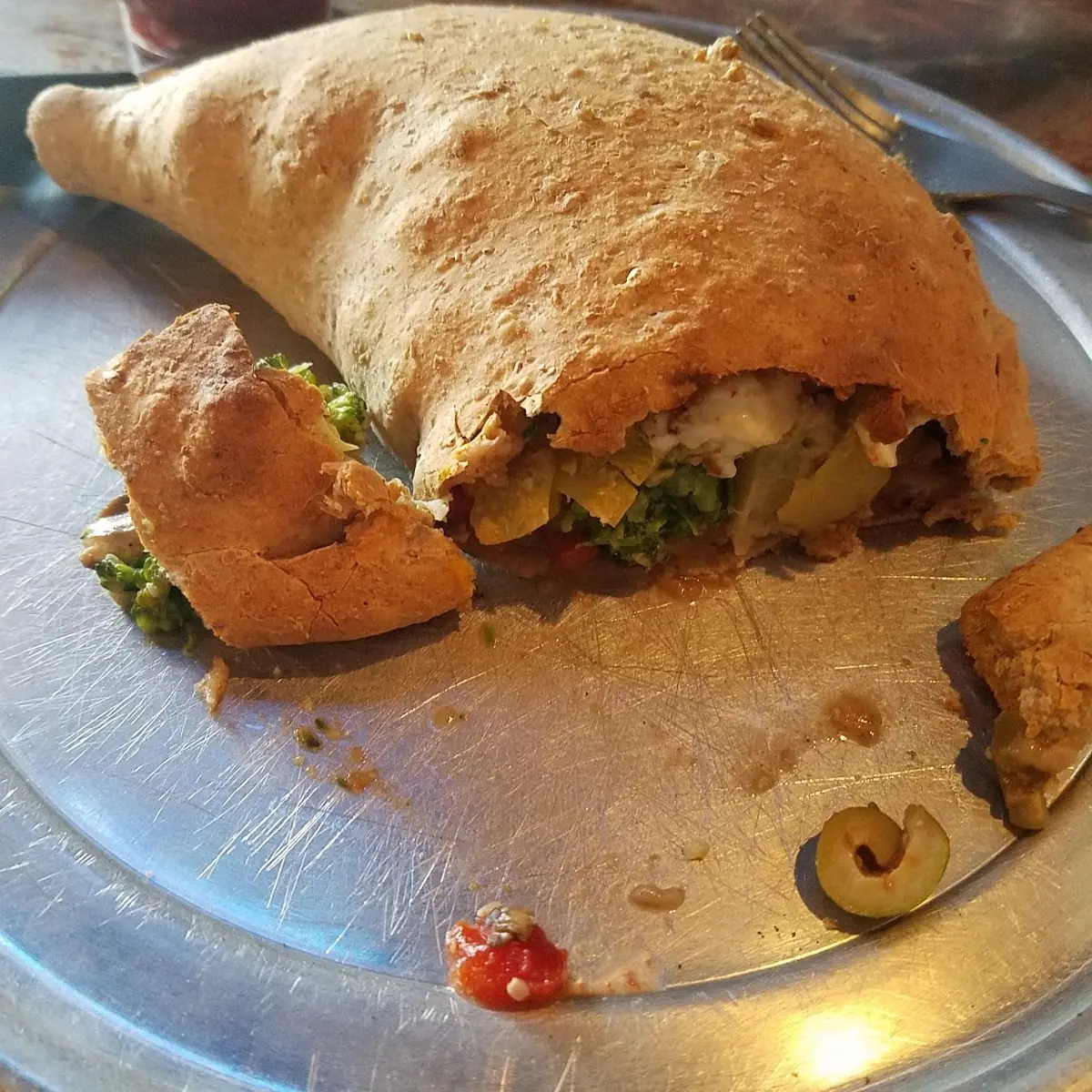 Veggie Calzone