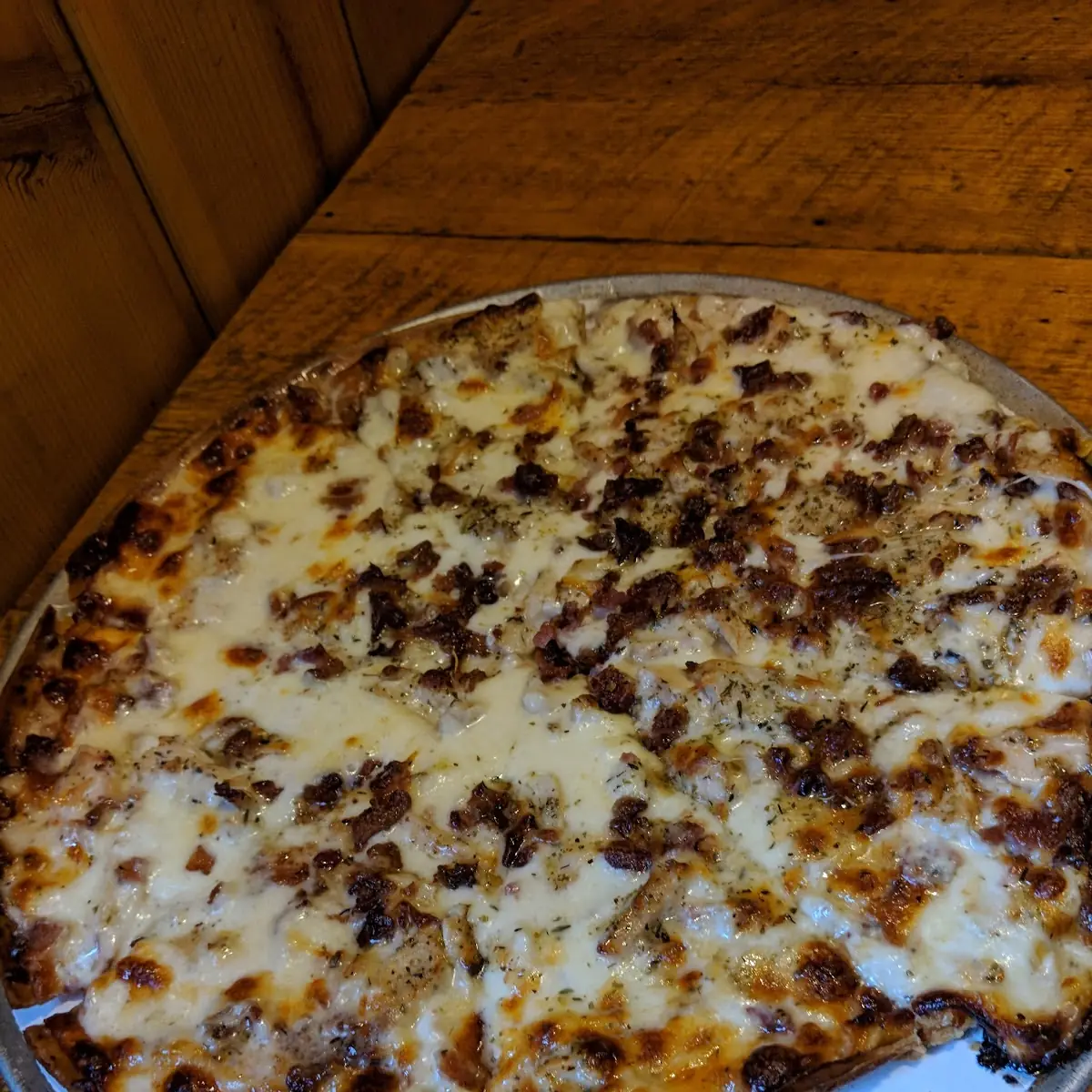 Chicken Bacon Ranch Pizza