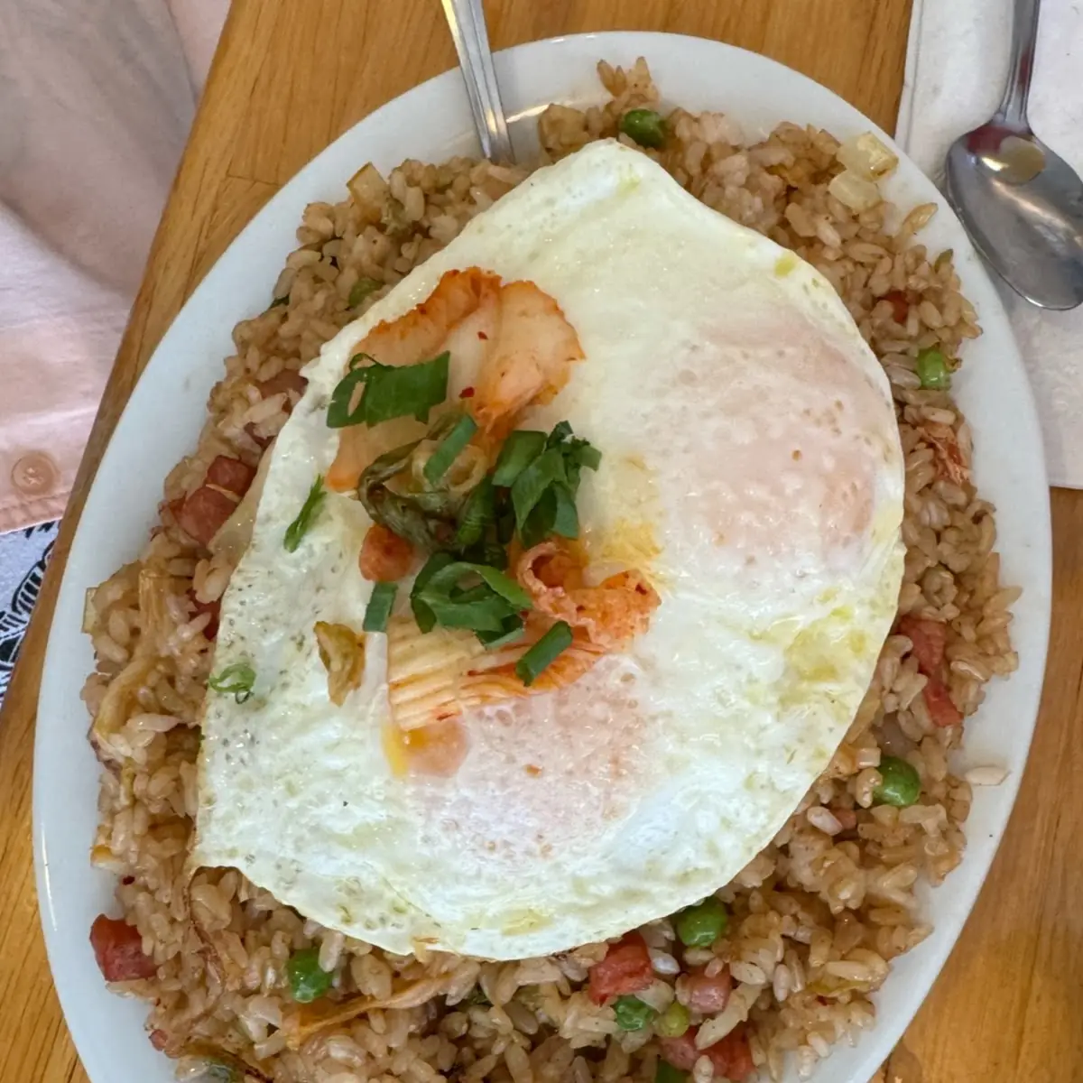 Uncle Danny's Fried Rice with Two Eggs