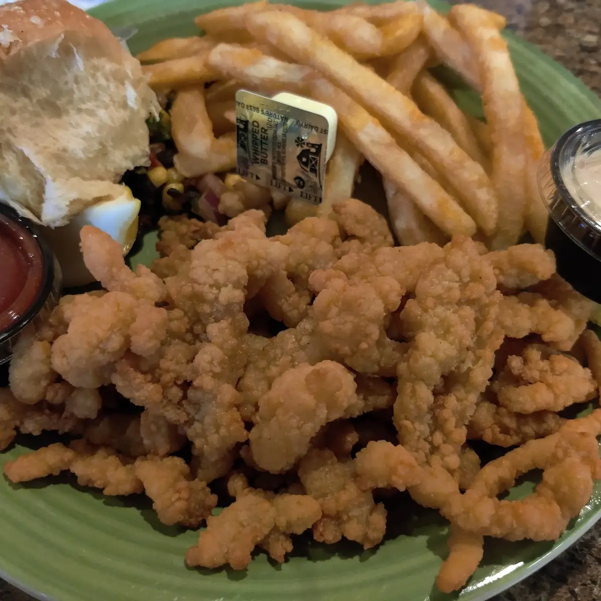 Fried Clams with Fries