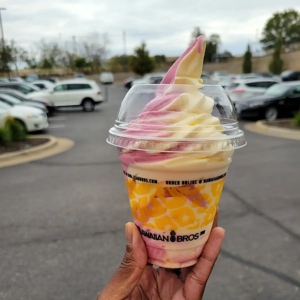 Soft Serve Pineapple Ice Cream