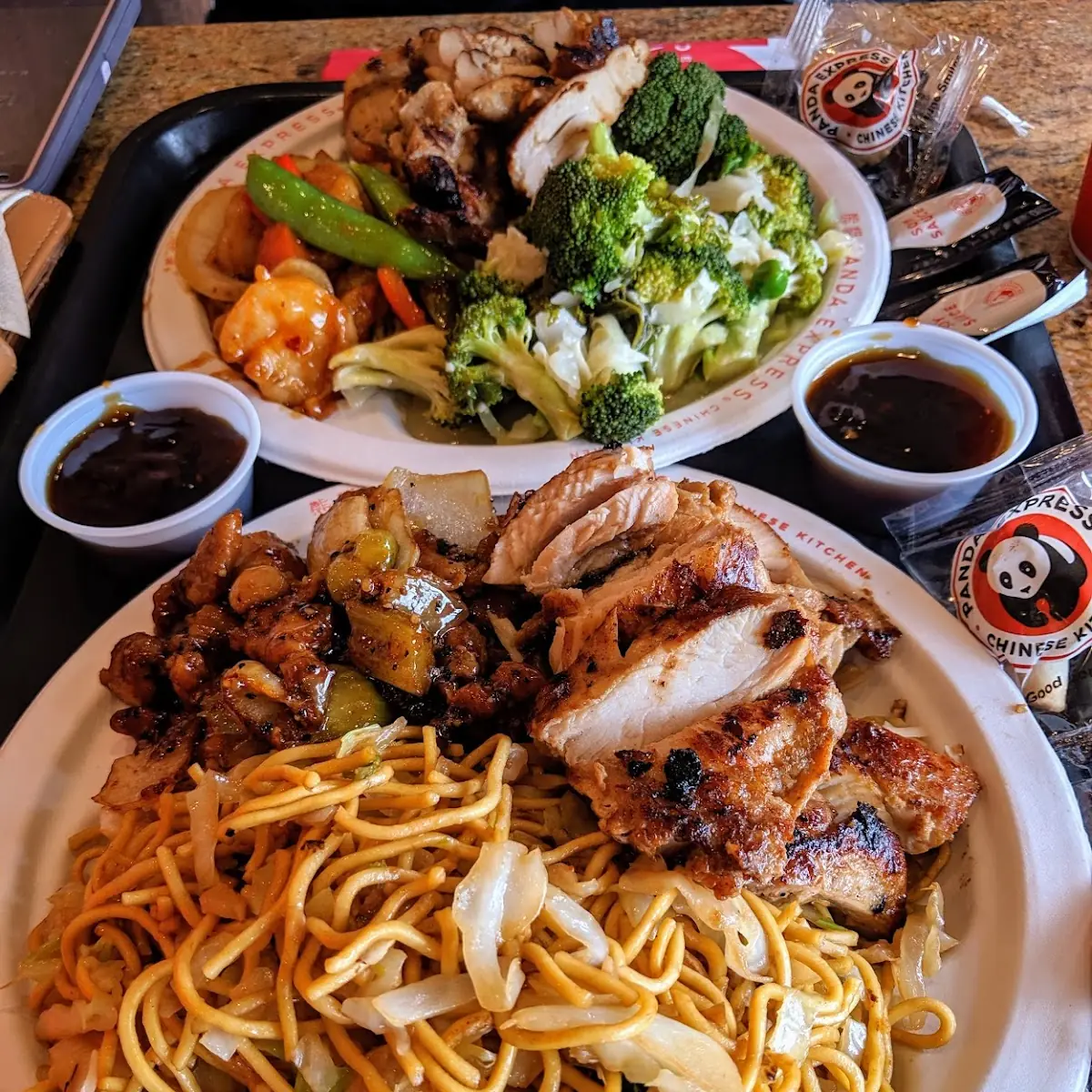 Teriyaki Chicken and Black Pepper Chicken