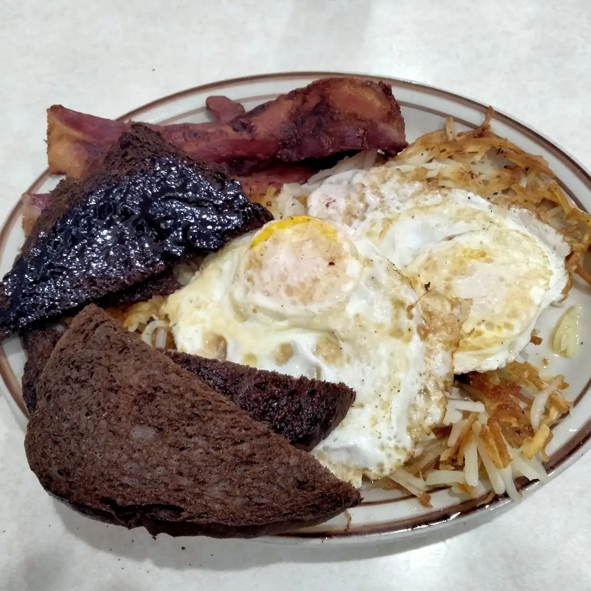 New York Strip and Eggs