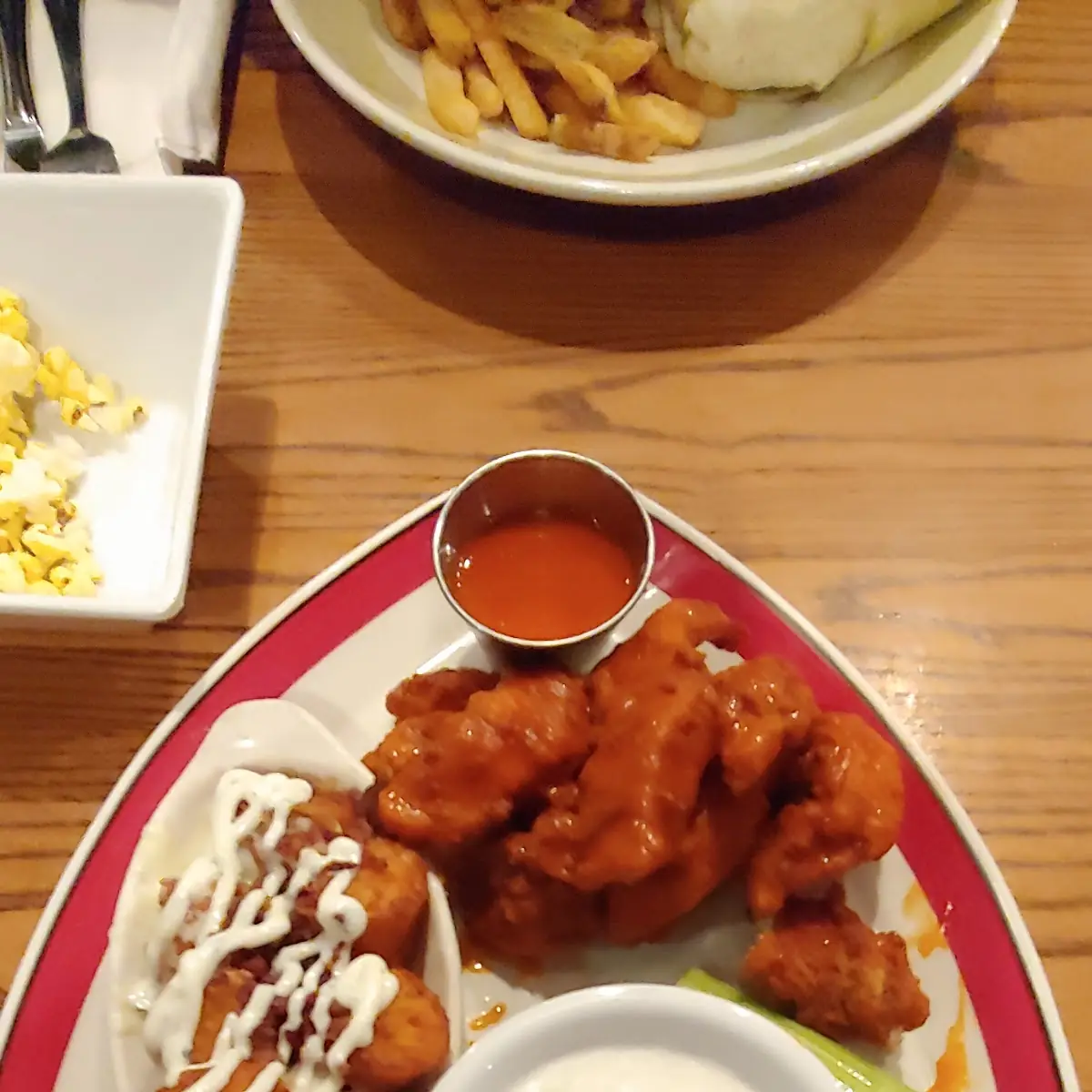 Boneless Wings & Loaded Tots