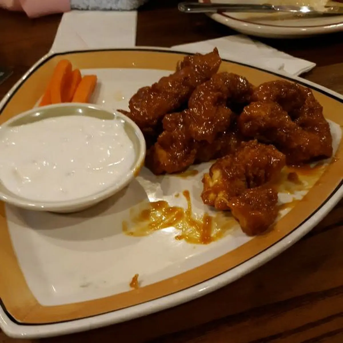 Honey Mustard Chicken Wings