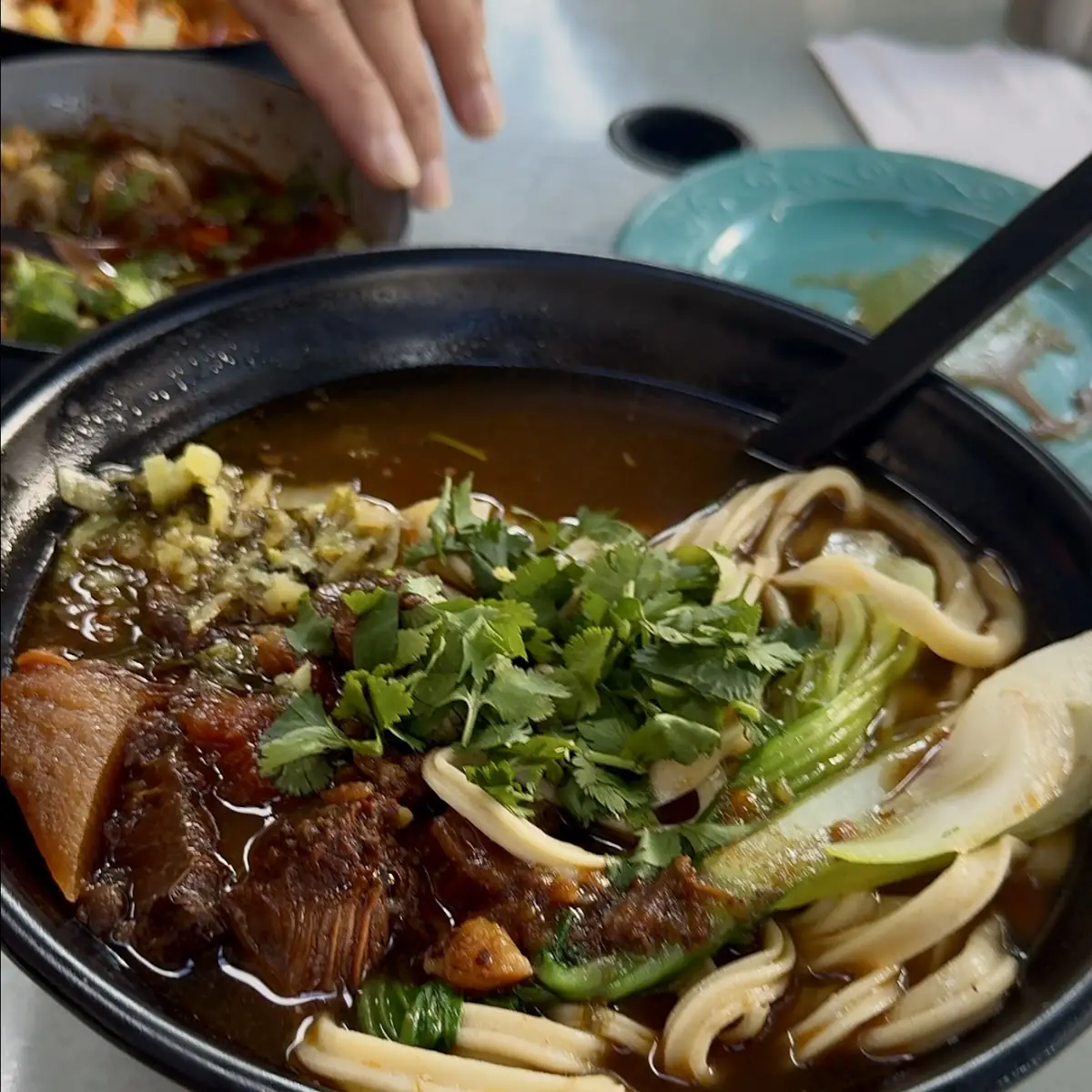 Red Braised Beef Noodles Soup