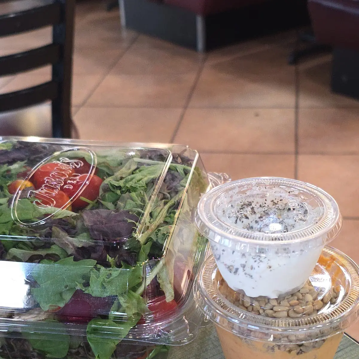 Salad Bar with Hummus