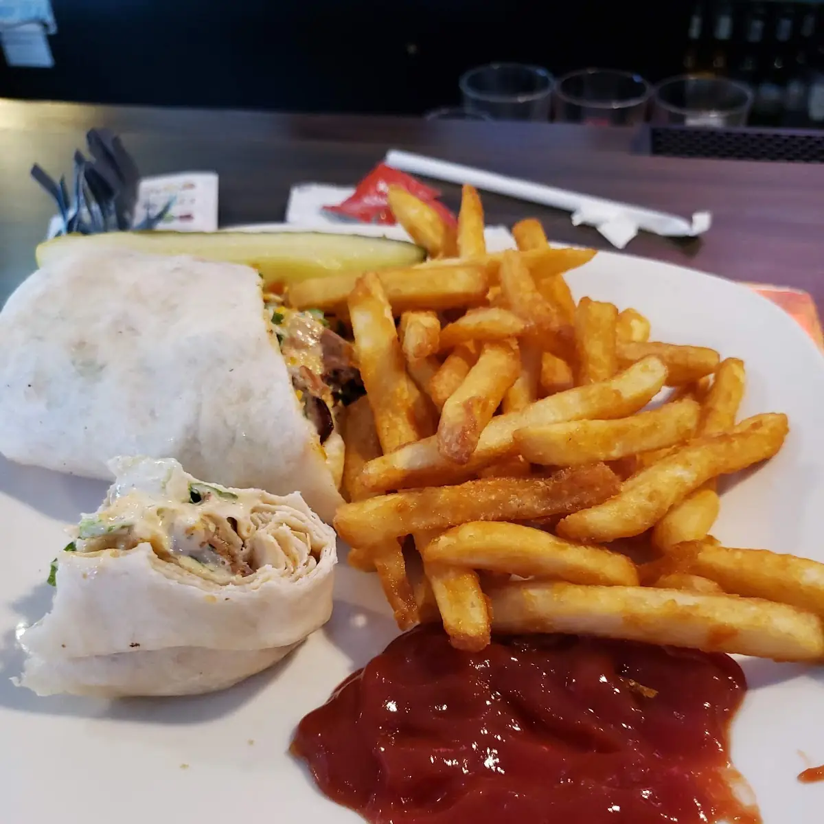 Blackened Chicken Wrap
