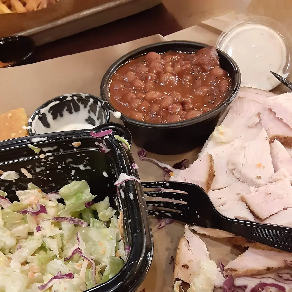 Smoked Turkey with Sides