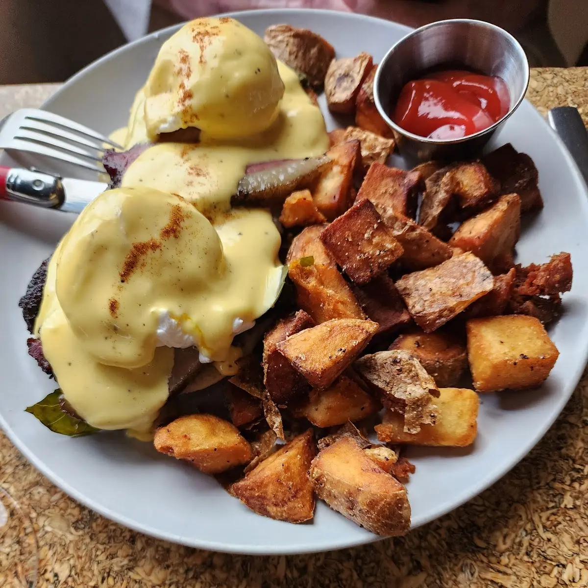 Blackened Salmon Benedict