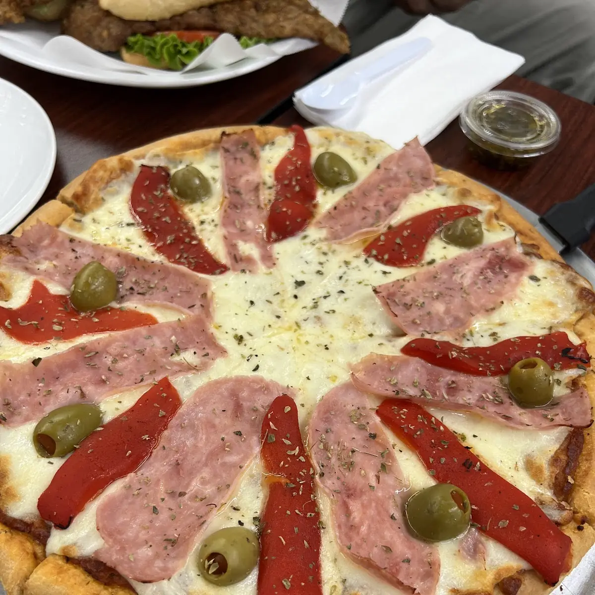 Pizza Con Morron