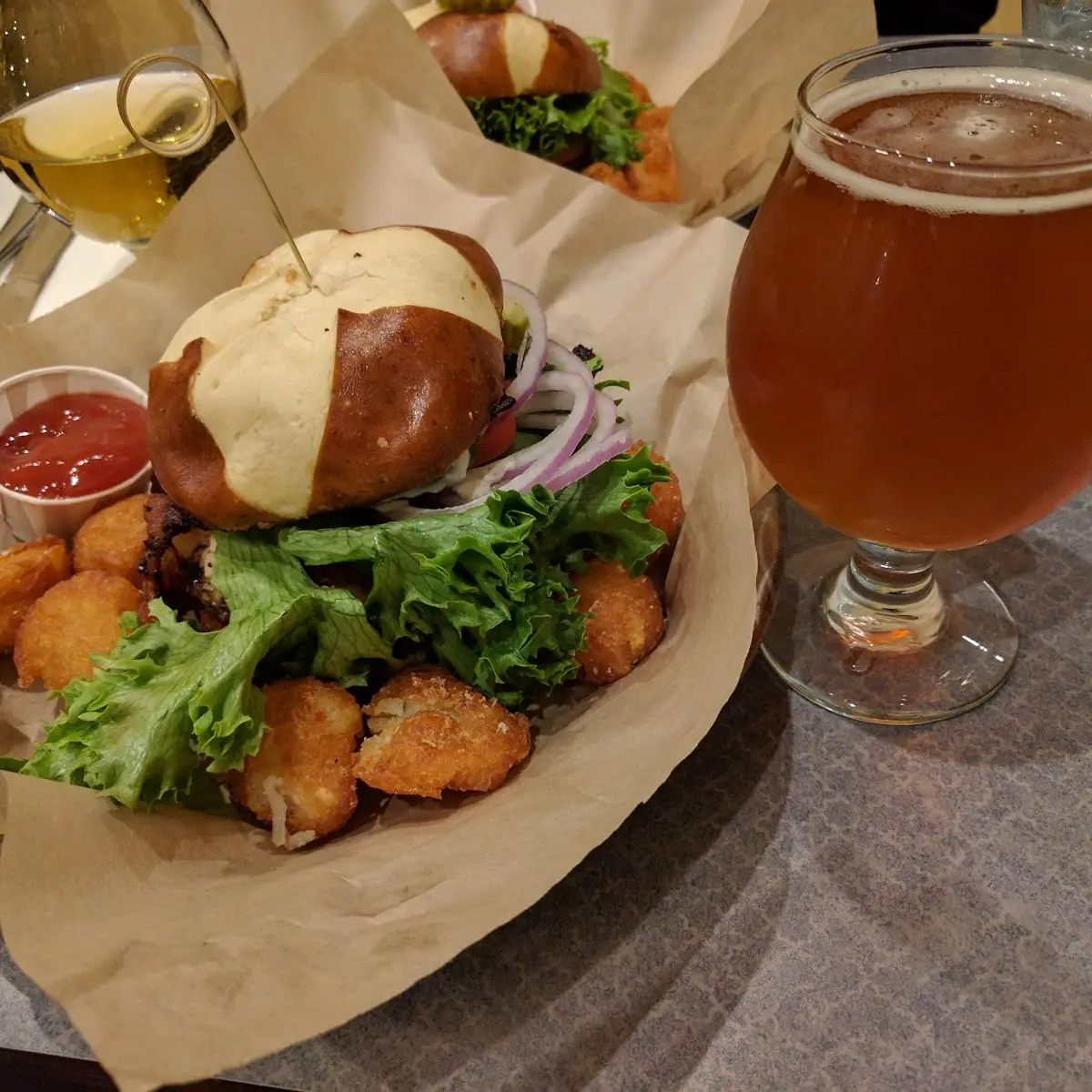 Bacon Blue Cheese Burger