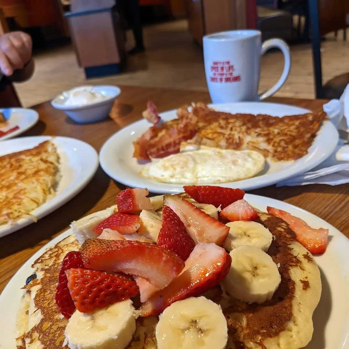 Fruit Pancake Breakfast