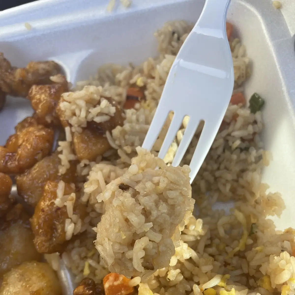Orange Chicken w Rice
