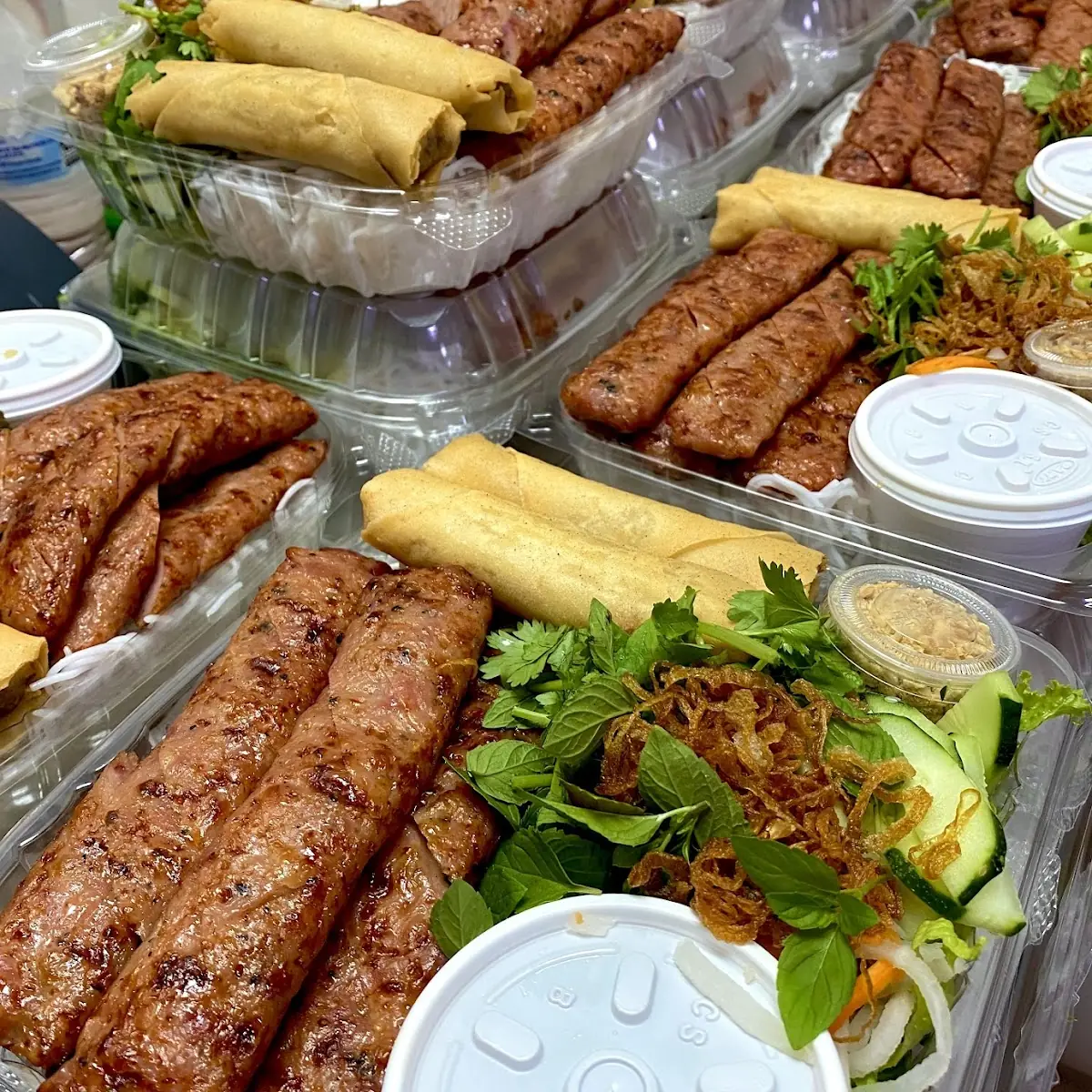 Bun Nem and Egg Roll