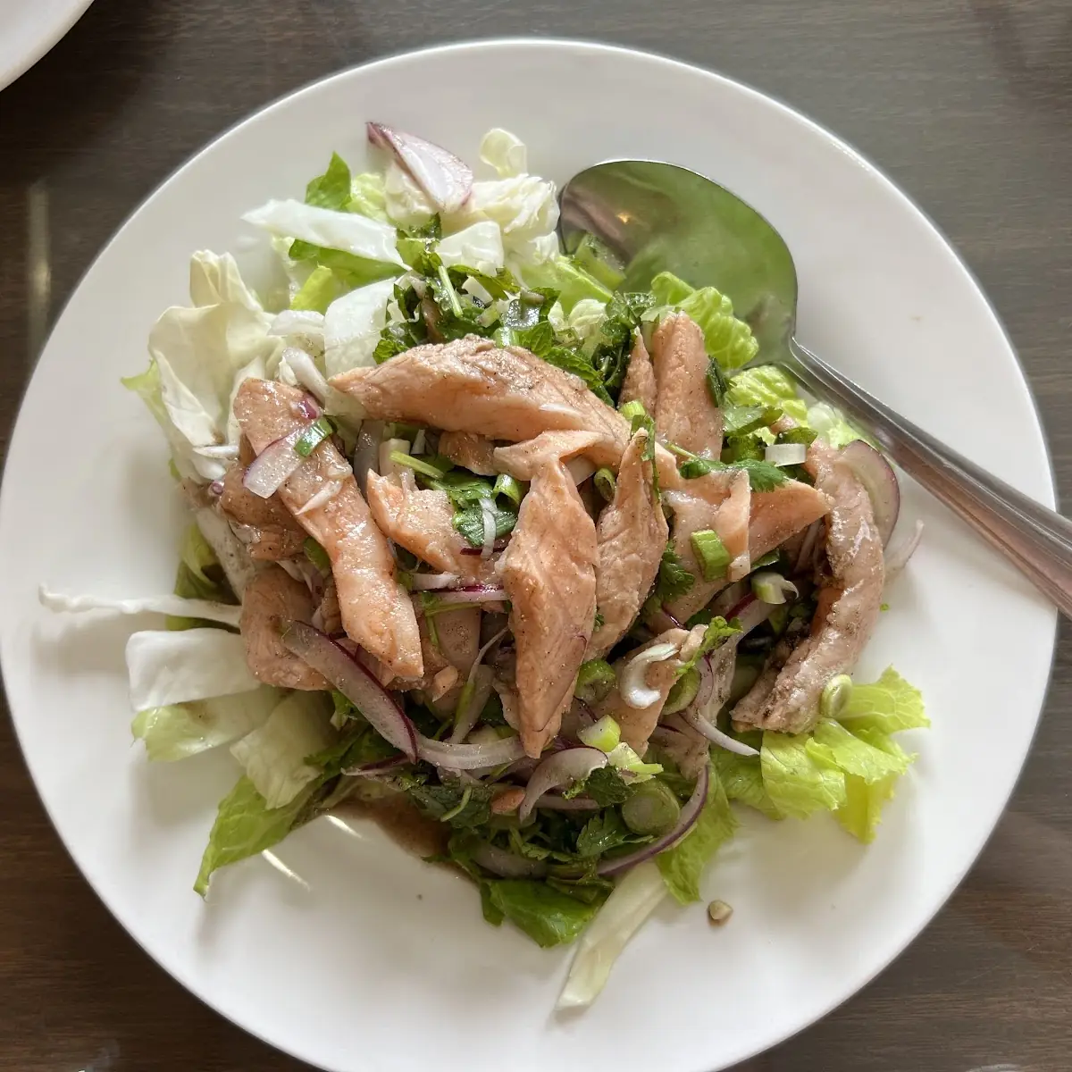 Salmon Belly Salad
