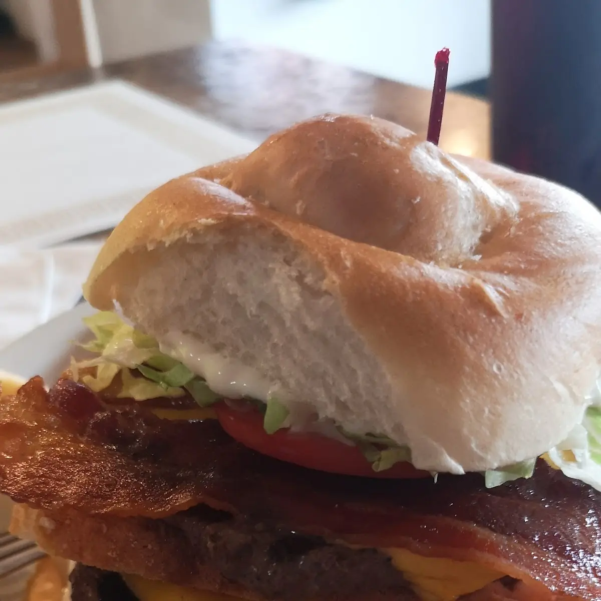 Bacon Cheeseburger Club
