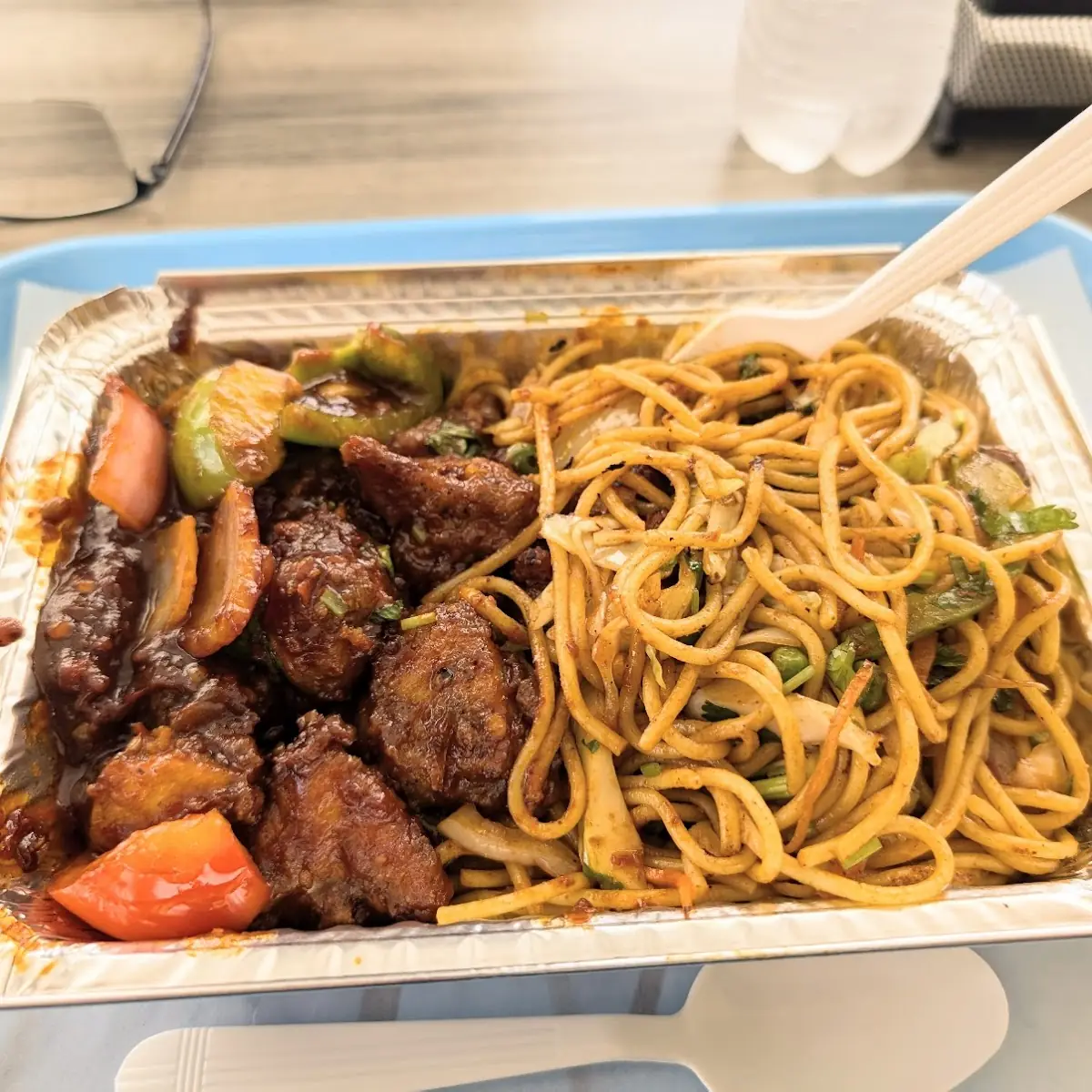 Chili Chicken Chowmein Combo