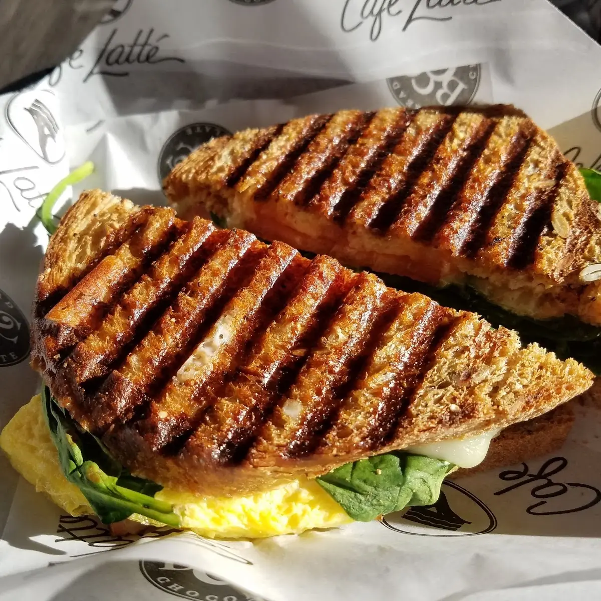 Ham Cheese and Cheese Sandwich