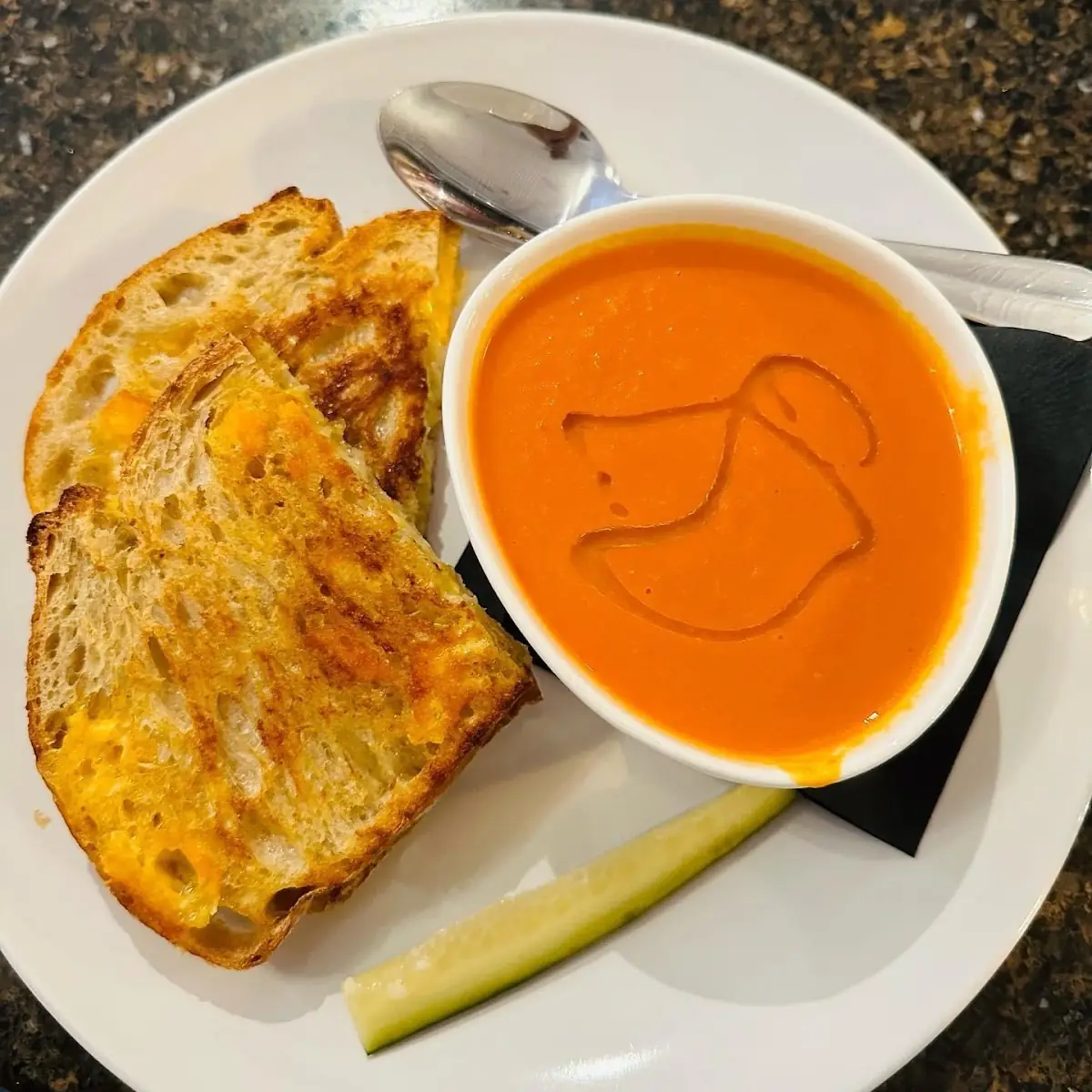 Grilled Cheese & Tomato Soup