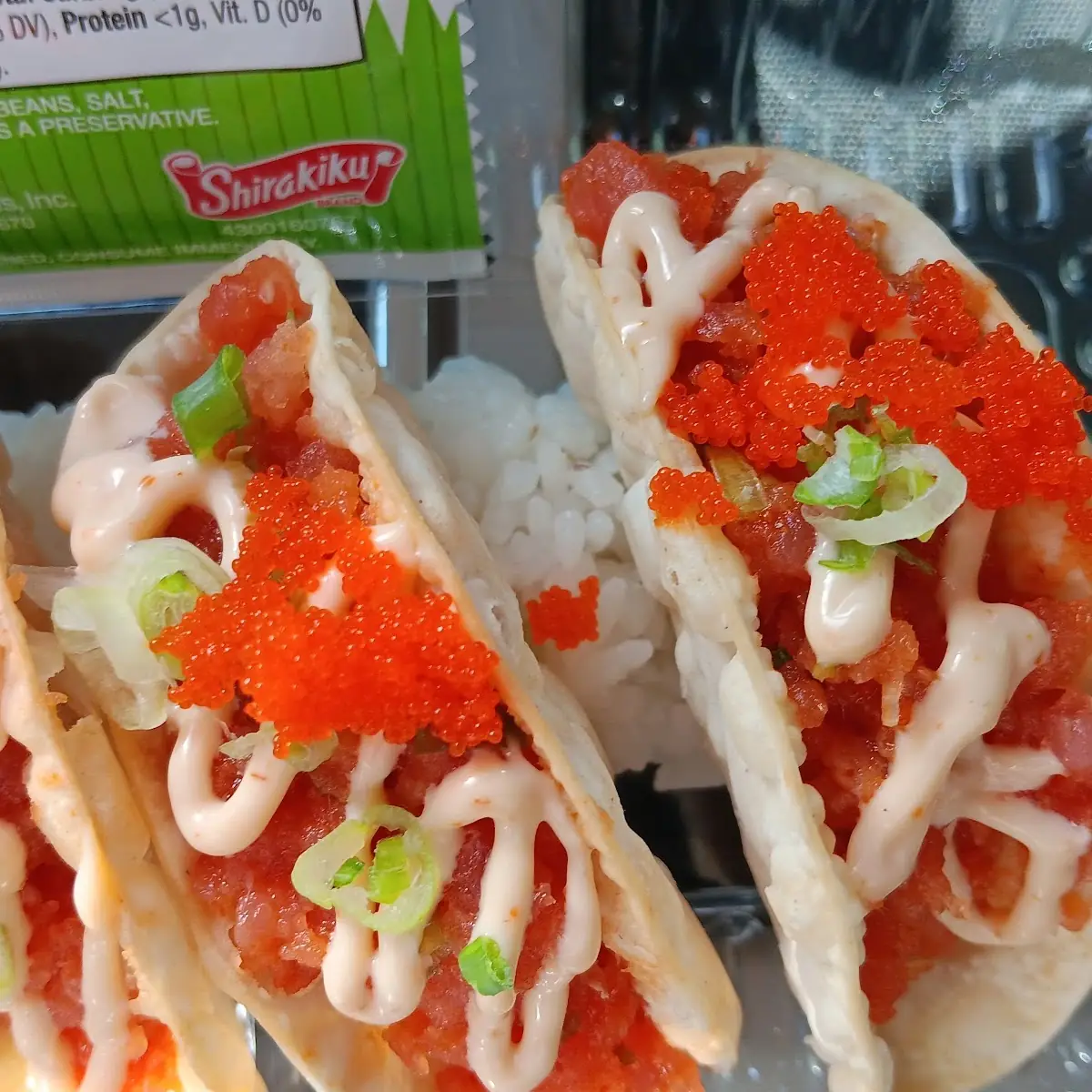 Spicy Tuna Taco