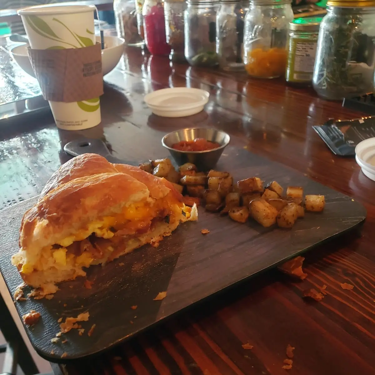 Bacon Egg and Cheese Croissant