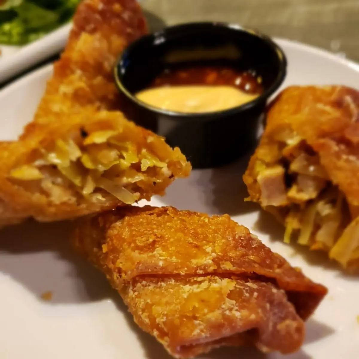 Jerk Chicken Egg Roll