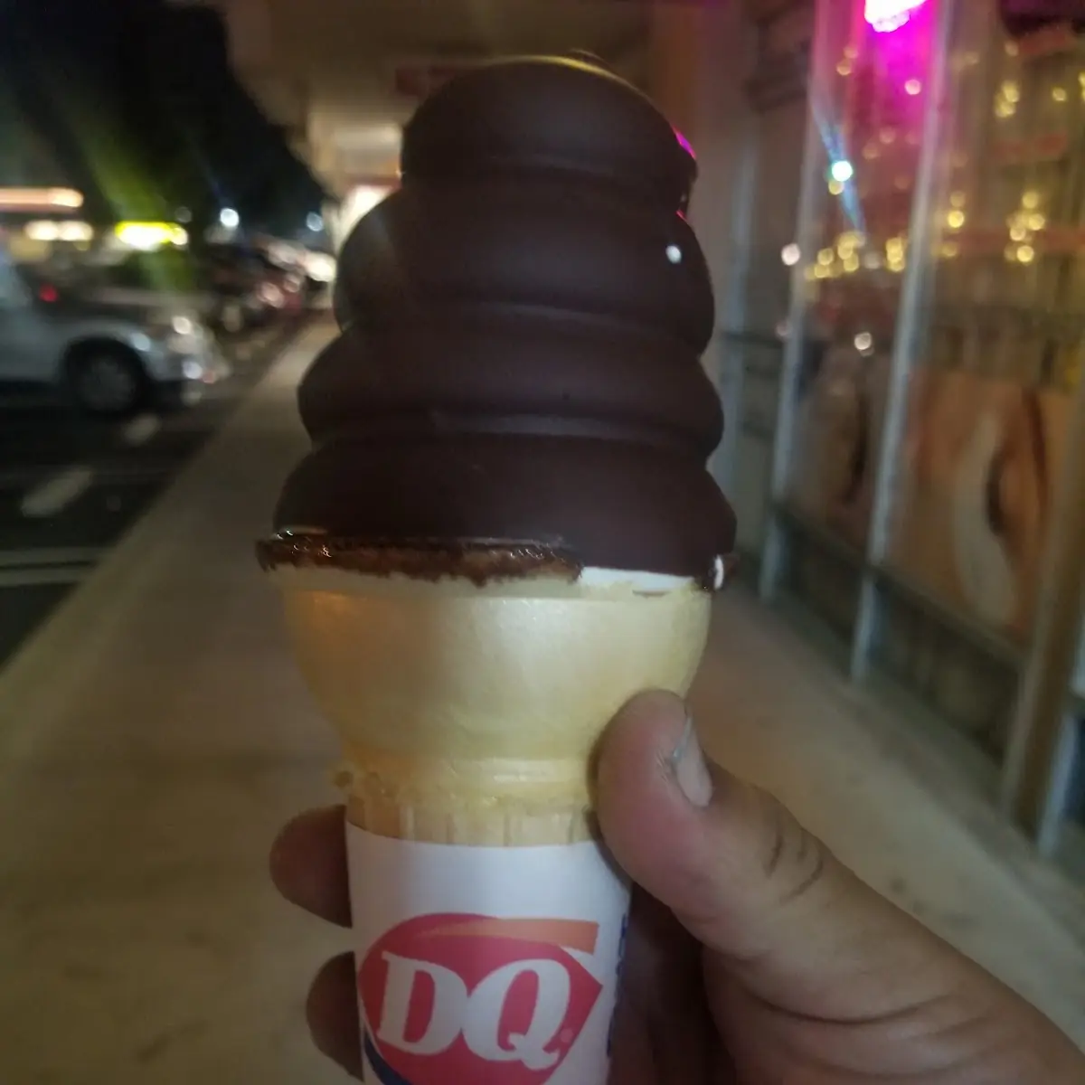 Chocolate Dipped Cone