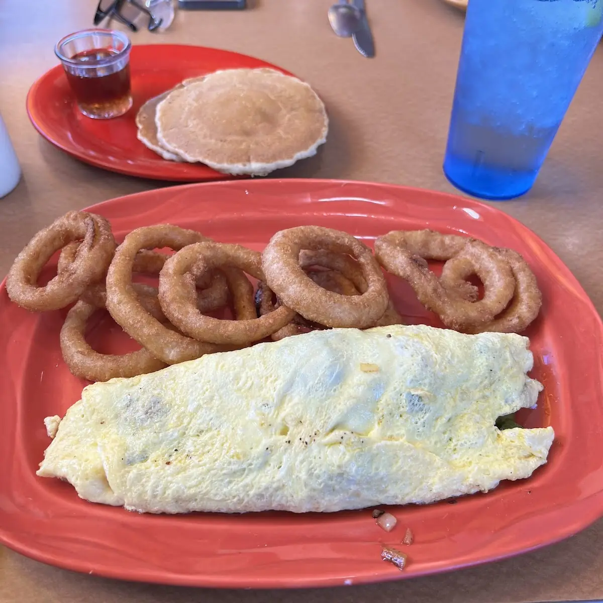 Omelette Onion Rings
