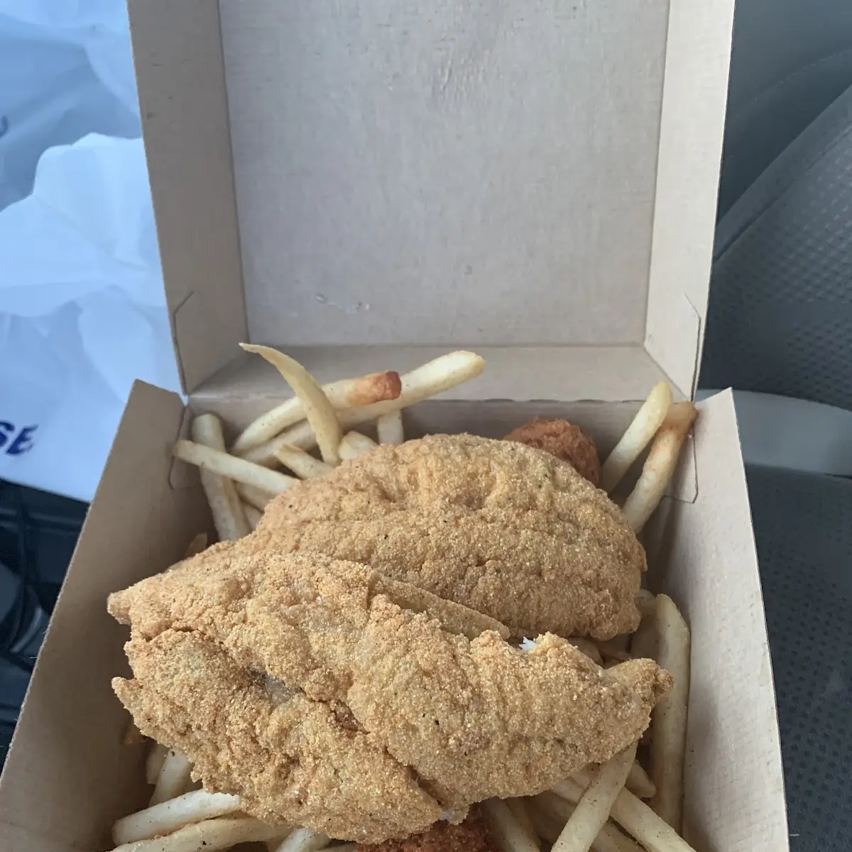 1 Catfish 1 Chicken Strip