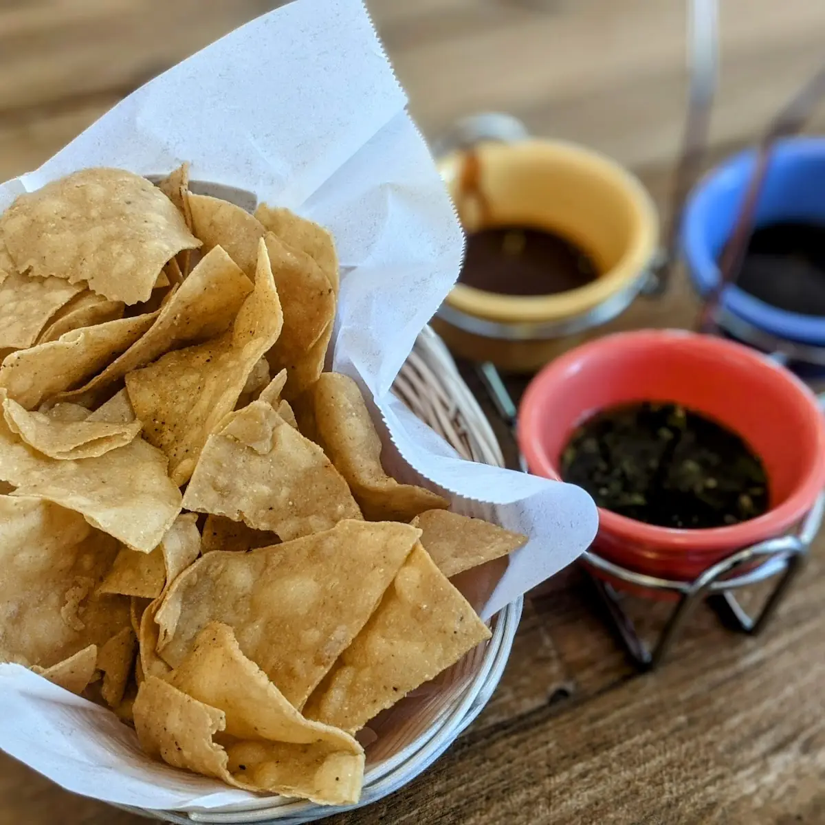Complimentary Chips and Salsas