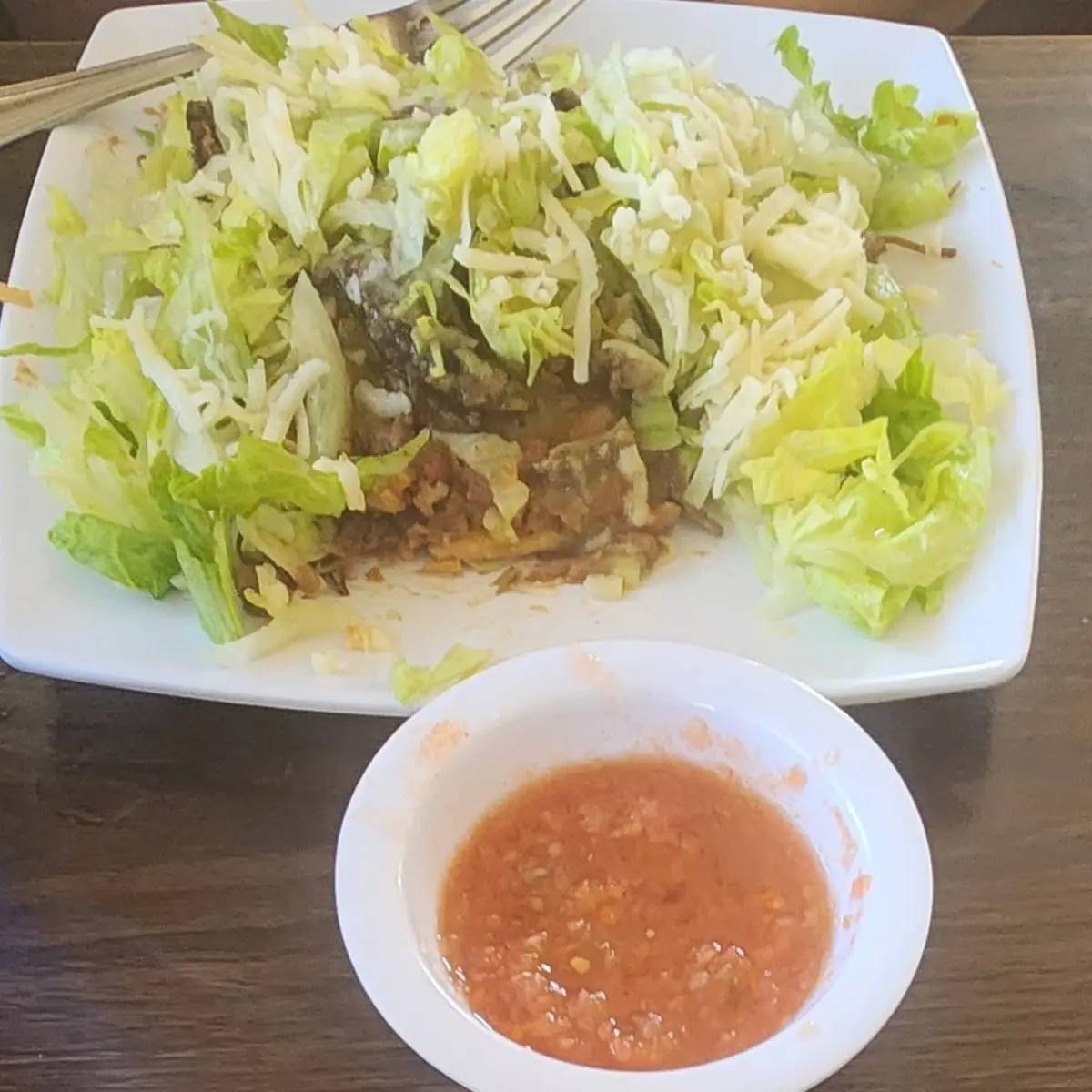 Beef Tostada