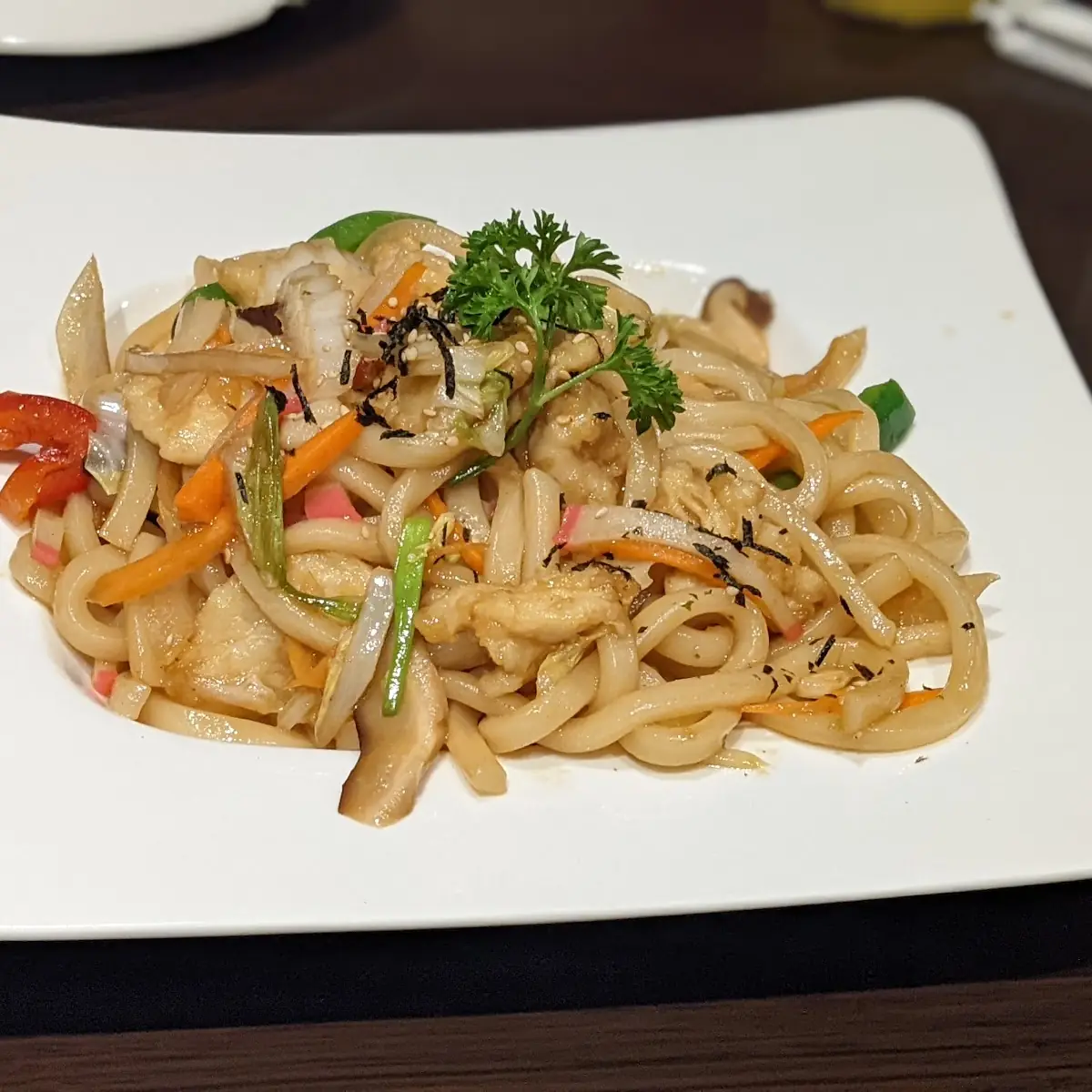 Udon Chicken Stir Fry