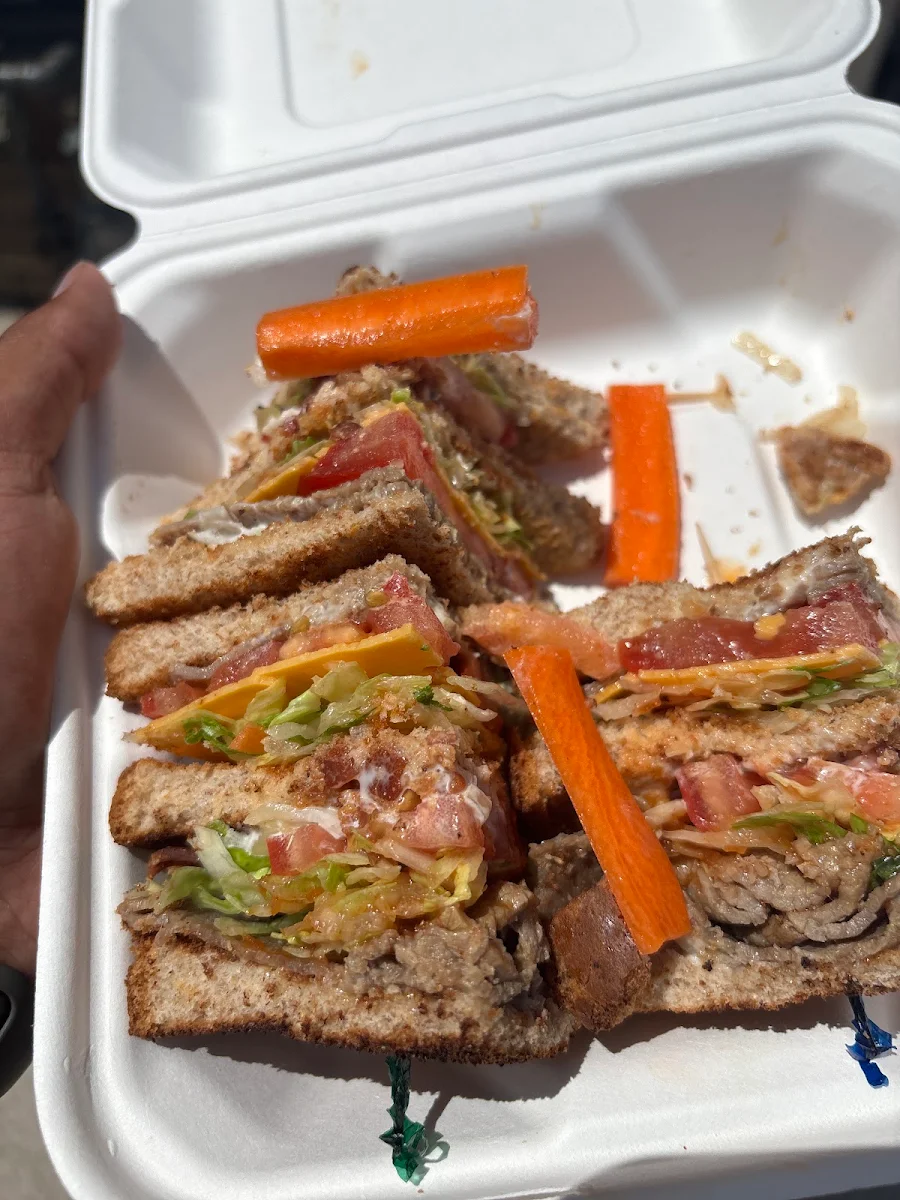 Bulgogi Club Sandwich