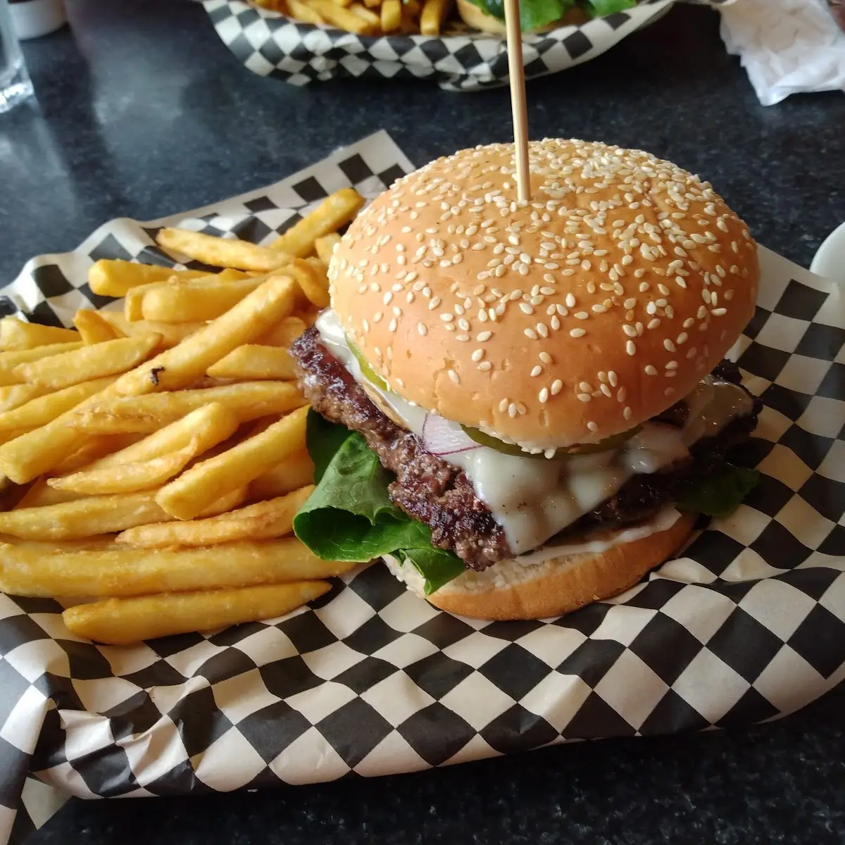 Shoot and Swiss Burger