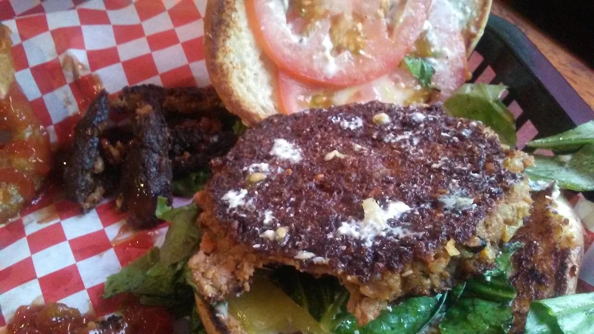 Burnt Veggie Patty