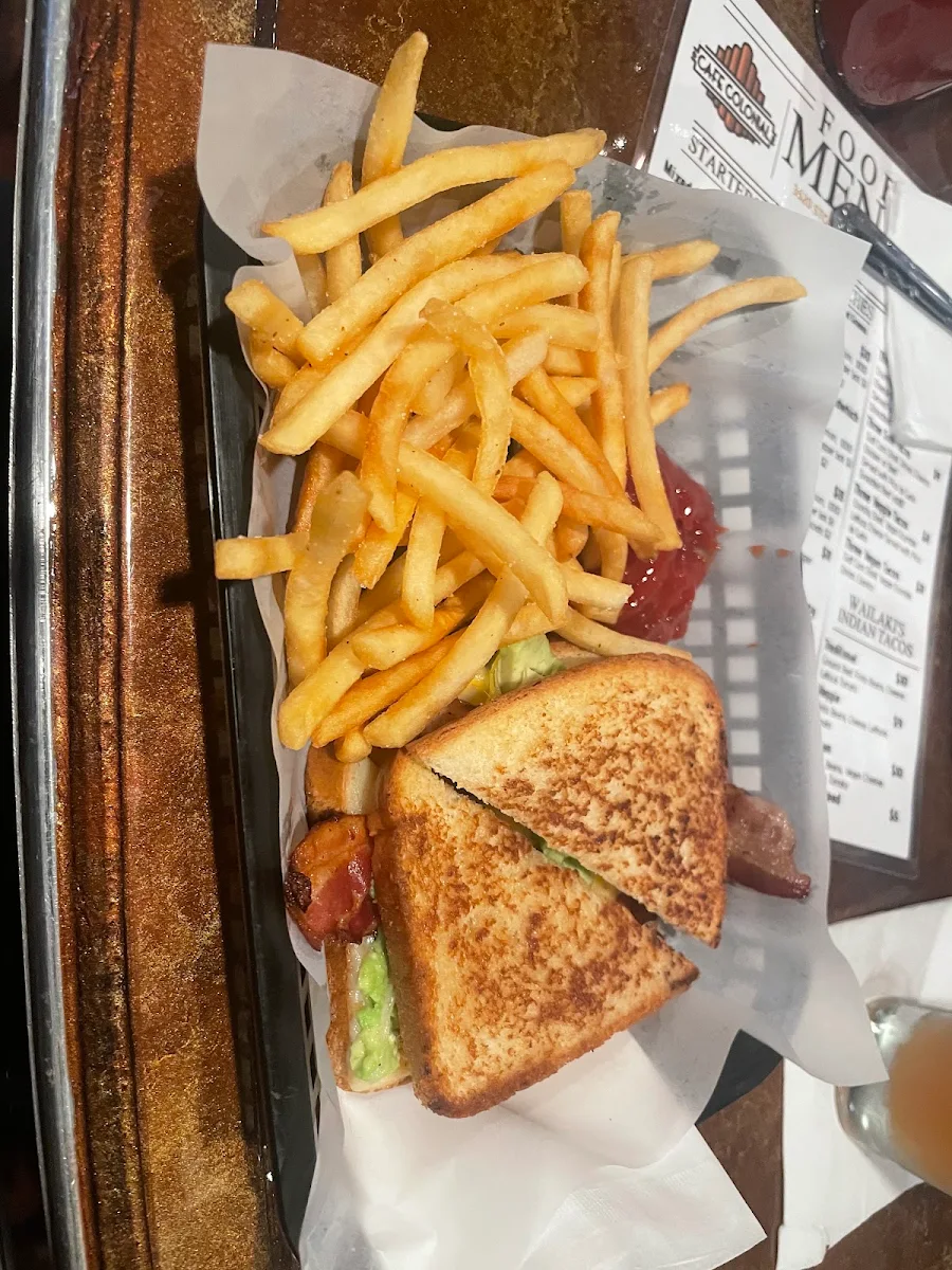 Triple Grilled Cheese & Side